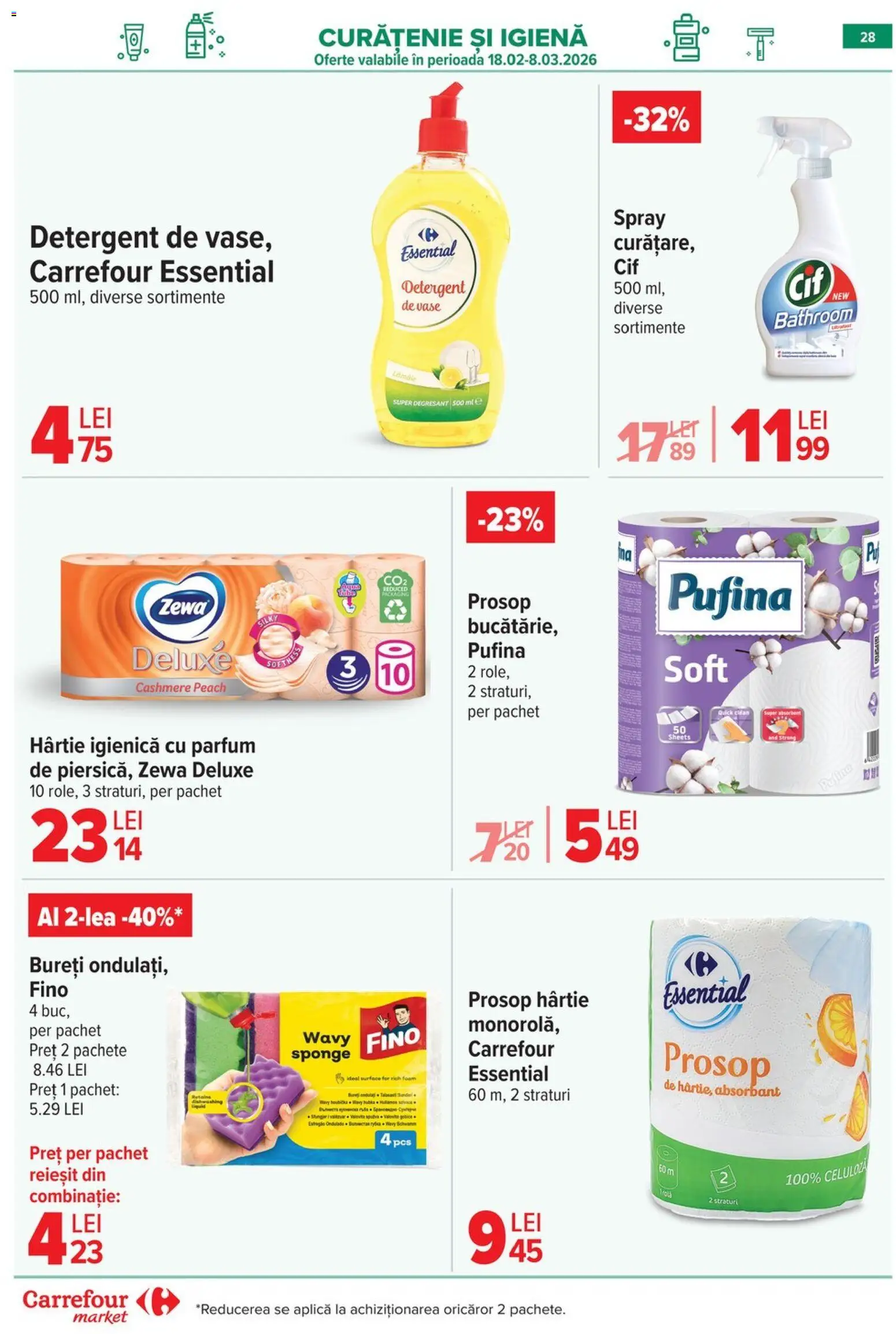 Catalog Carrefour 25 Februarie - 7 Martie 2026 | Pagina 30 | Produse: Parfum, Detergent