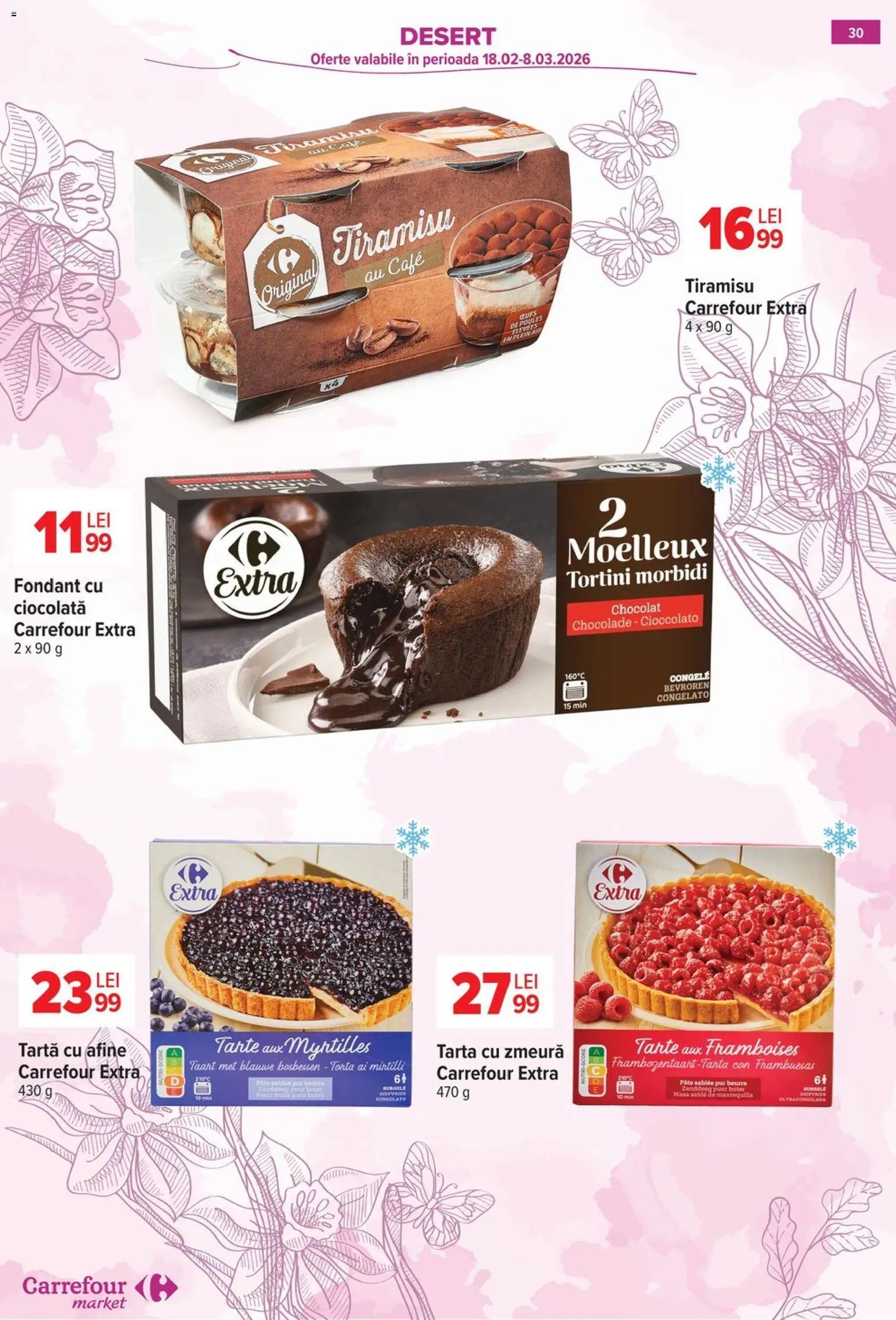 Catalog Carrefour 25 Februarie - 7 Martie 2026 | Pagina 32 | Produse: Afine, Zmeură, Pate, Ciocolată