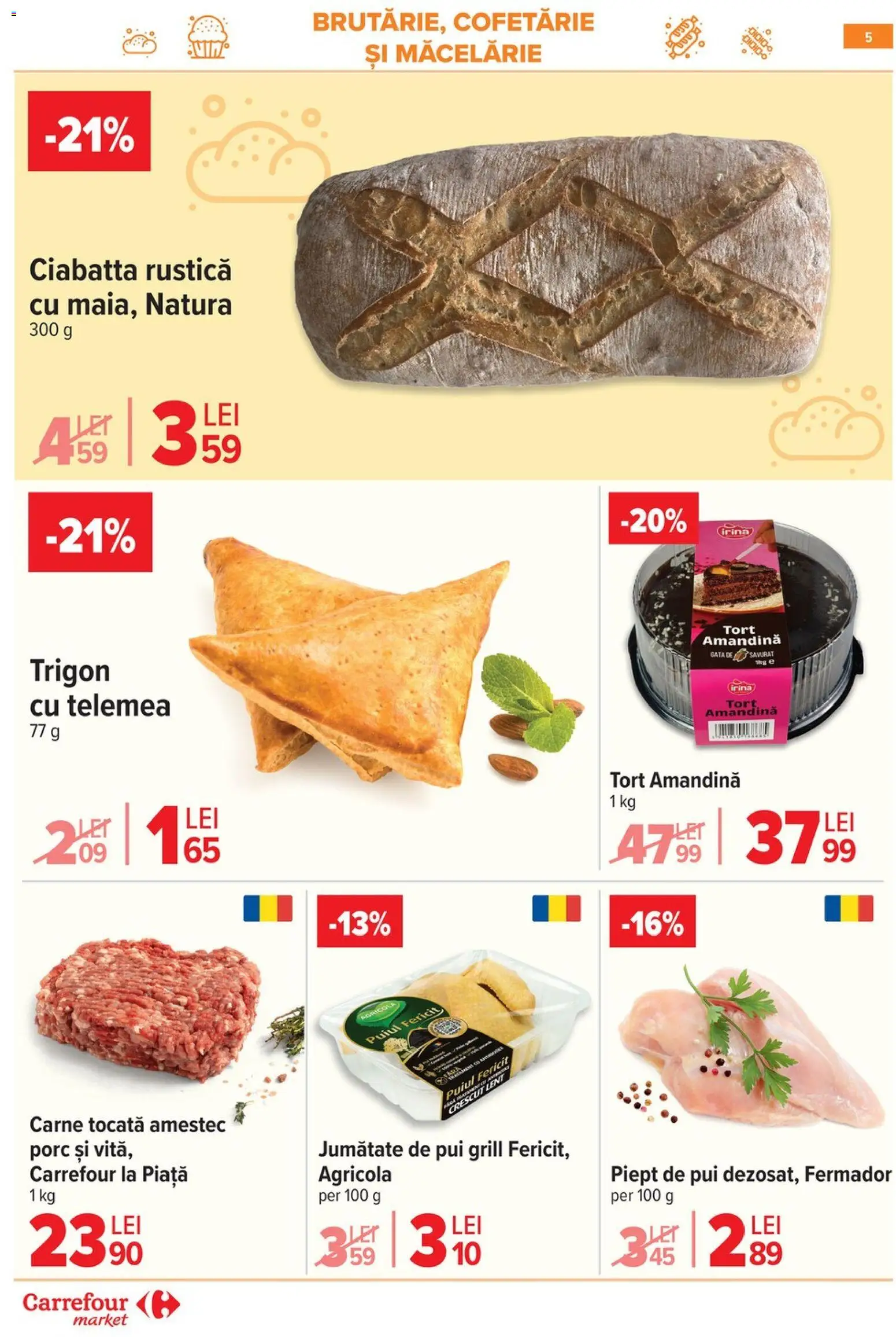 Catalog Carrefour 25 Februarie - 7 Martie 2026 | Pagina 6 | Produse: Hacıyatmaz Kedi Oyuncağı, Amandină, Tort, Carne tocată