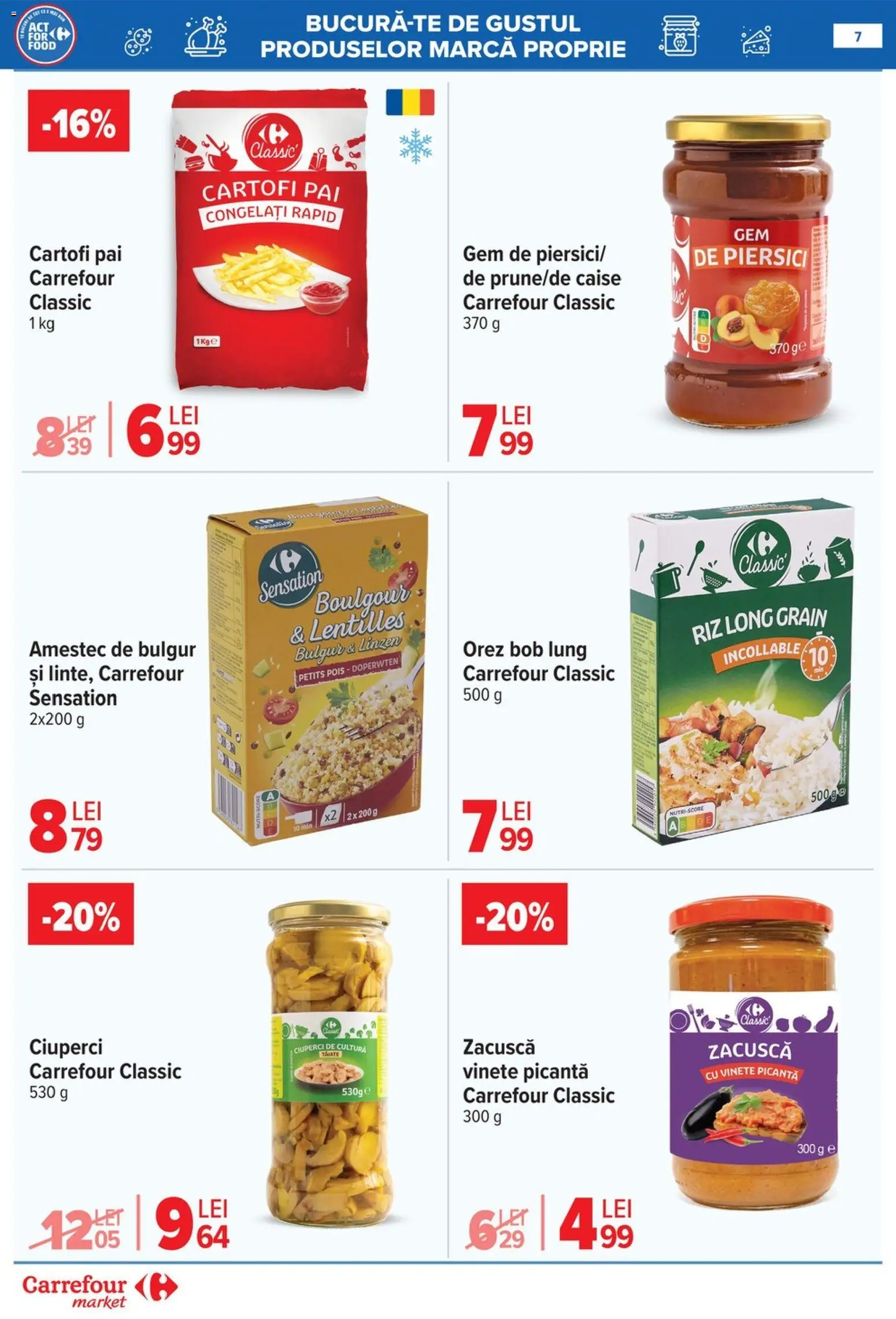 Catalog Carrefour 25 Februarie - 7 Martie 2026 | Pagina 8 | Produse: Ciuperci, Gem, Orez, Cartofi