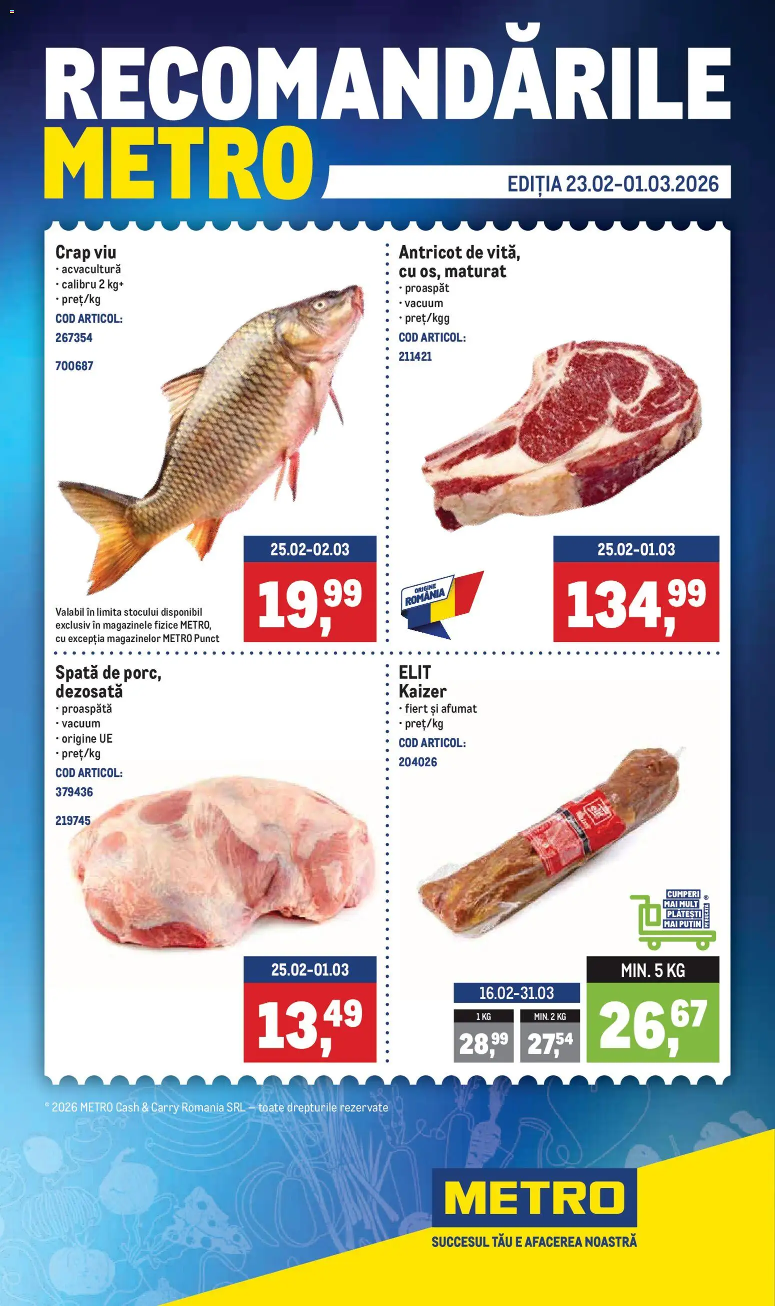 Catalog METRO 23 - 28 Februarie 2026 | Pagina 1
