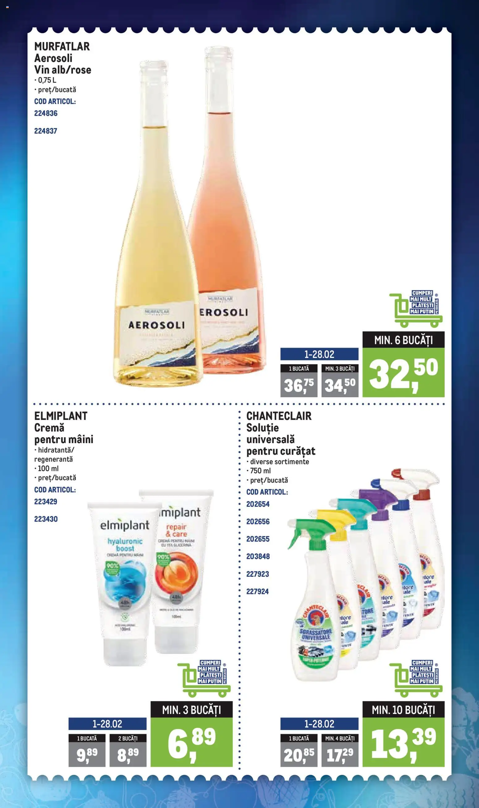 Catalog METRO 23 - 28 Februarie 2026 | Pagina 3 | Produse: Cremă, Vin