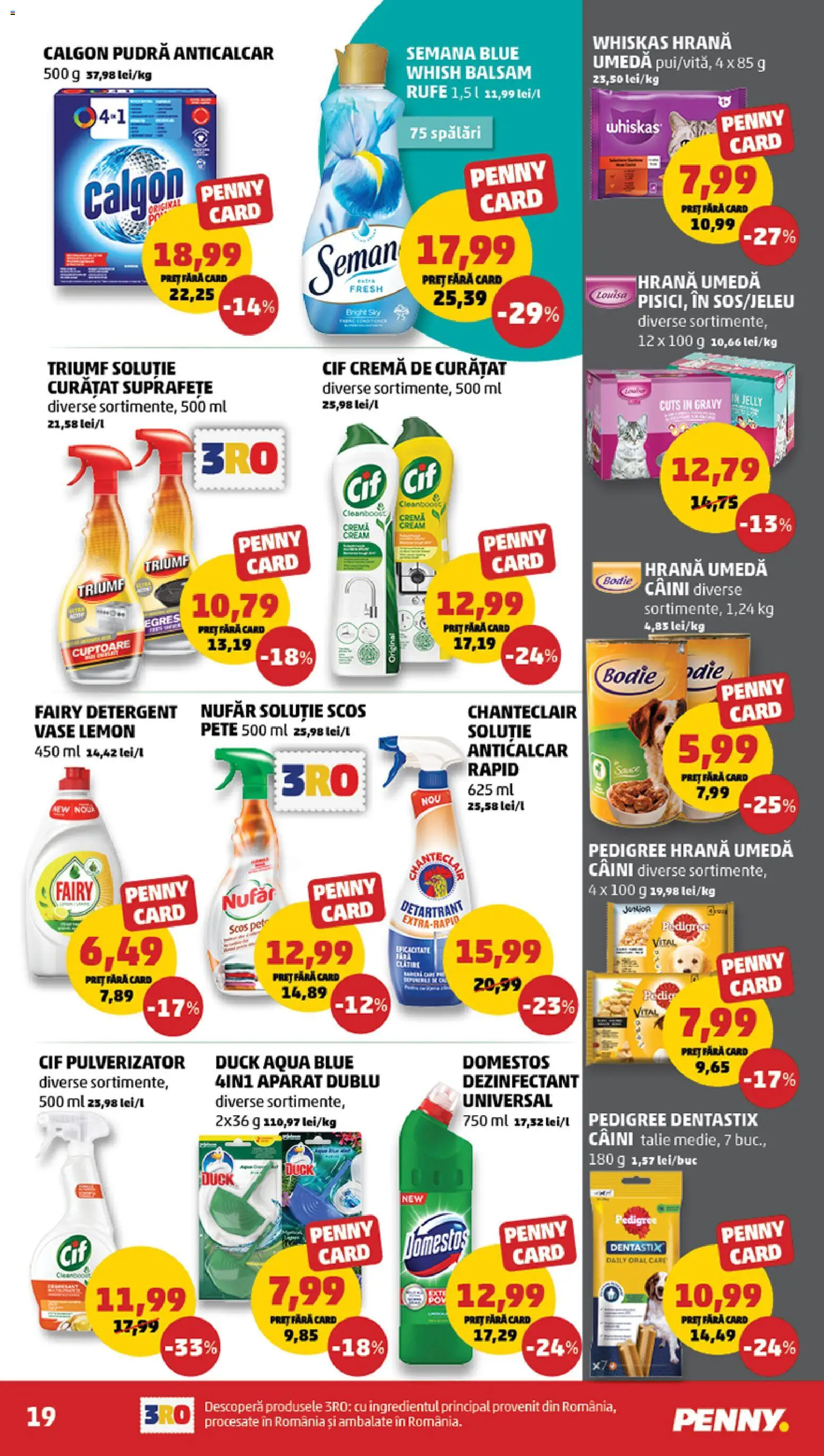 Catalog PENNY Market 25 Februarie - 2 Martie 2026 | Pagina 19 | Produse: Pudră, Balsam, Cremă, Detergent