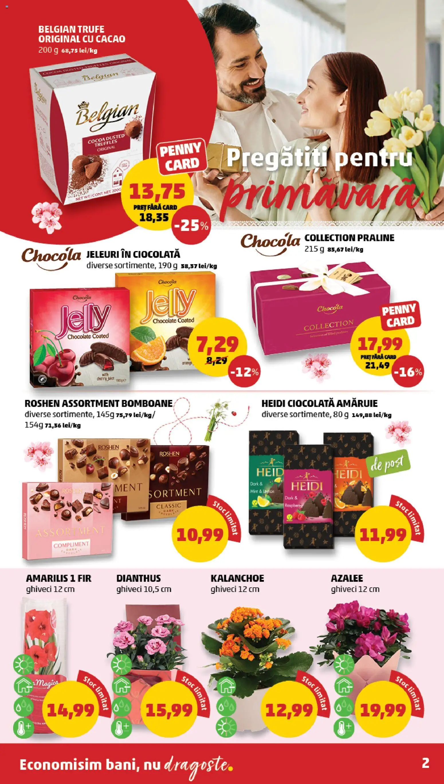 Catalog PENNY Market 25 Februarie - 2 Martie 2026 | Pagina 2 | Produse: Ghiveci, Praline, Bomboane, Jeleuri