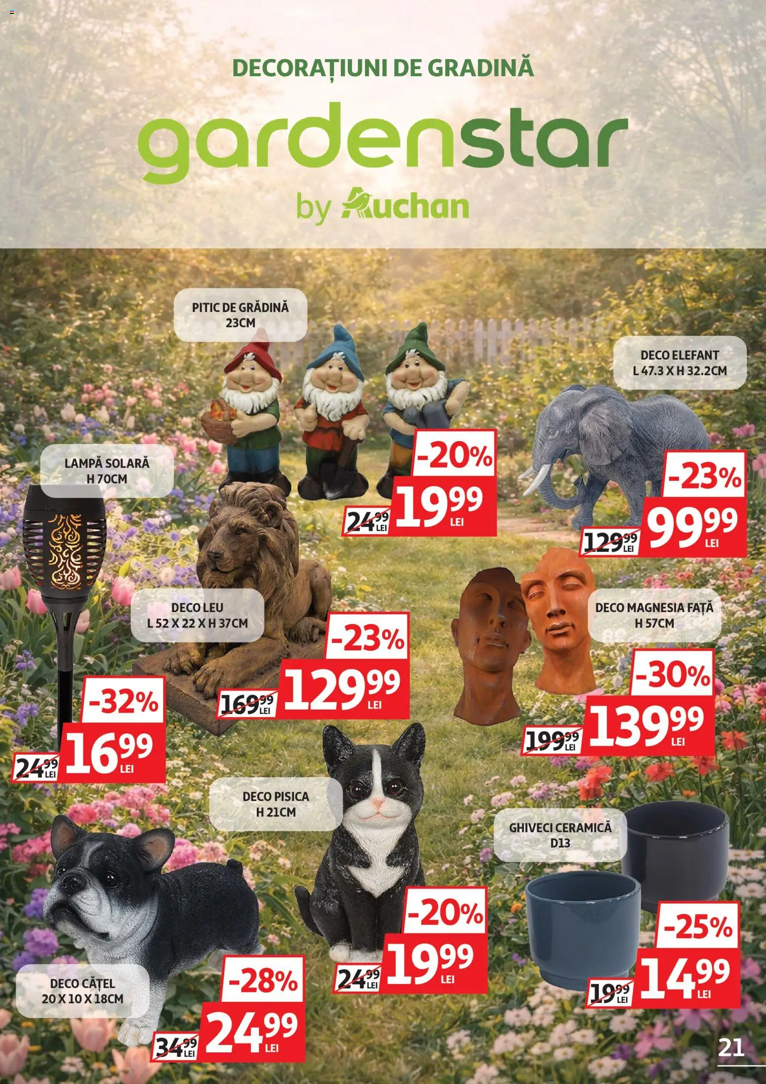 Catalog Auchan 25 Februarie - 9 Martie 2026 | Pagina 21 | Produse: Ghiveci, Lampă
