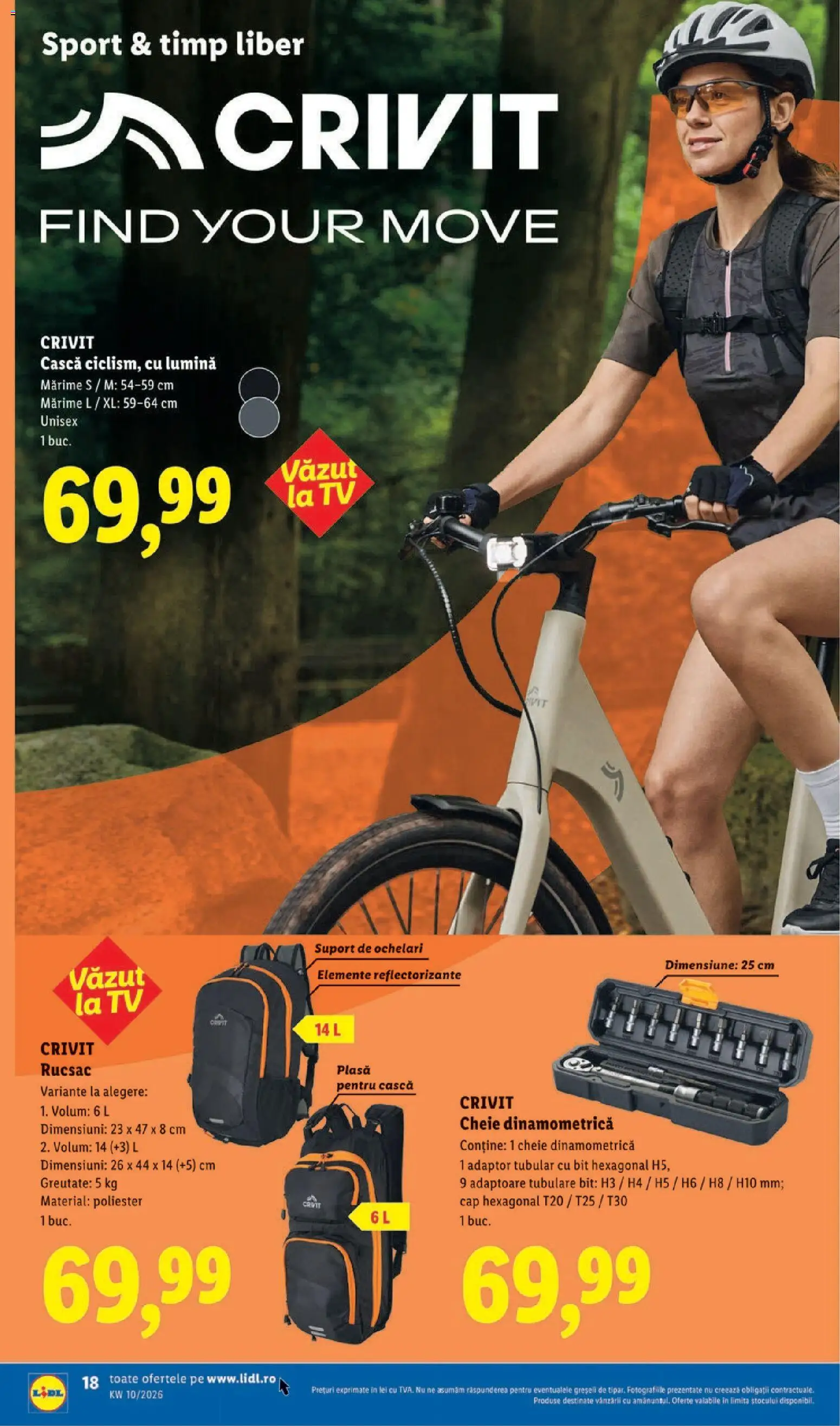 Catalog LIDL 2 - 7 Martie 2026 | Pagina 18 | Produse: Tavuk suyu, Ochelari, Adaptor, Rucsac