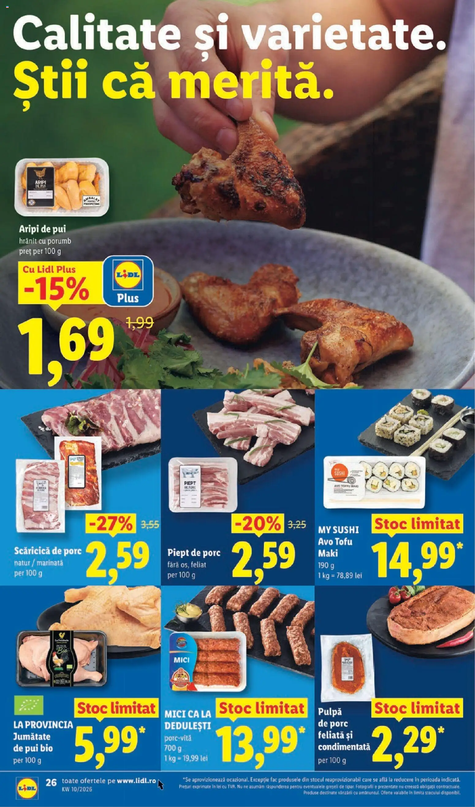 Catalog LIDL 2 - 7 Martie 2026 | Pagina 26 | Produse: Şerit ödül, Hacıyatmaz Kedi Oyuncağı, Mici, Porumb