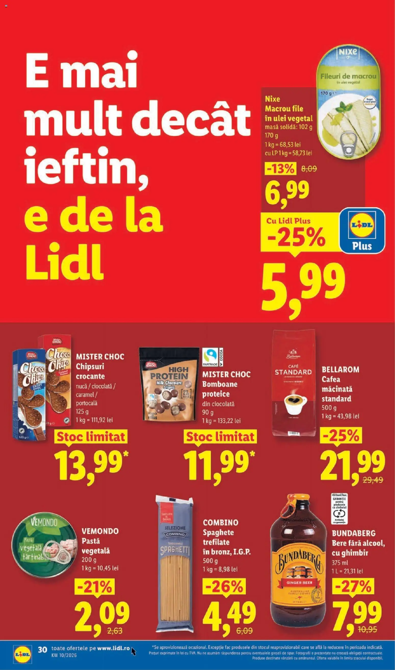 Catalog LIDL 2 - 7 Martie 2026 | Pagina 30 | Produse: Masă, Ulei, Cafea, Ayakkabı düzenleyici