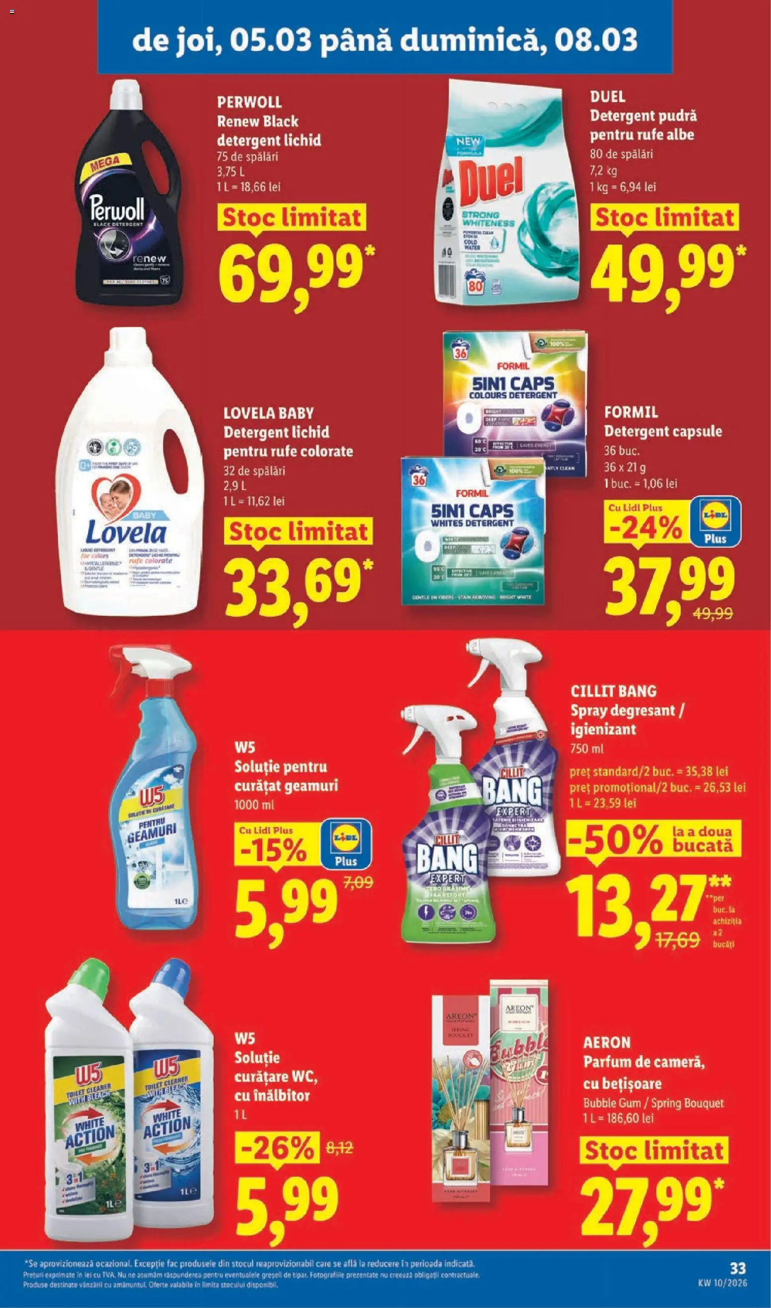 Catalog LIDL 2 - 7 Martie 2026 | Pagina 33 | Produse: Pomelo, Parfum, Pudră, Detergent