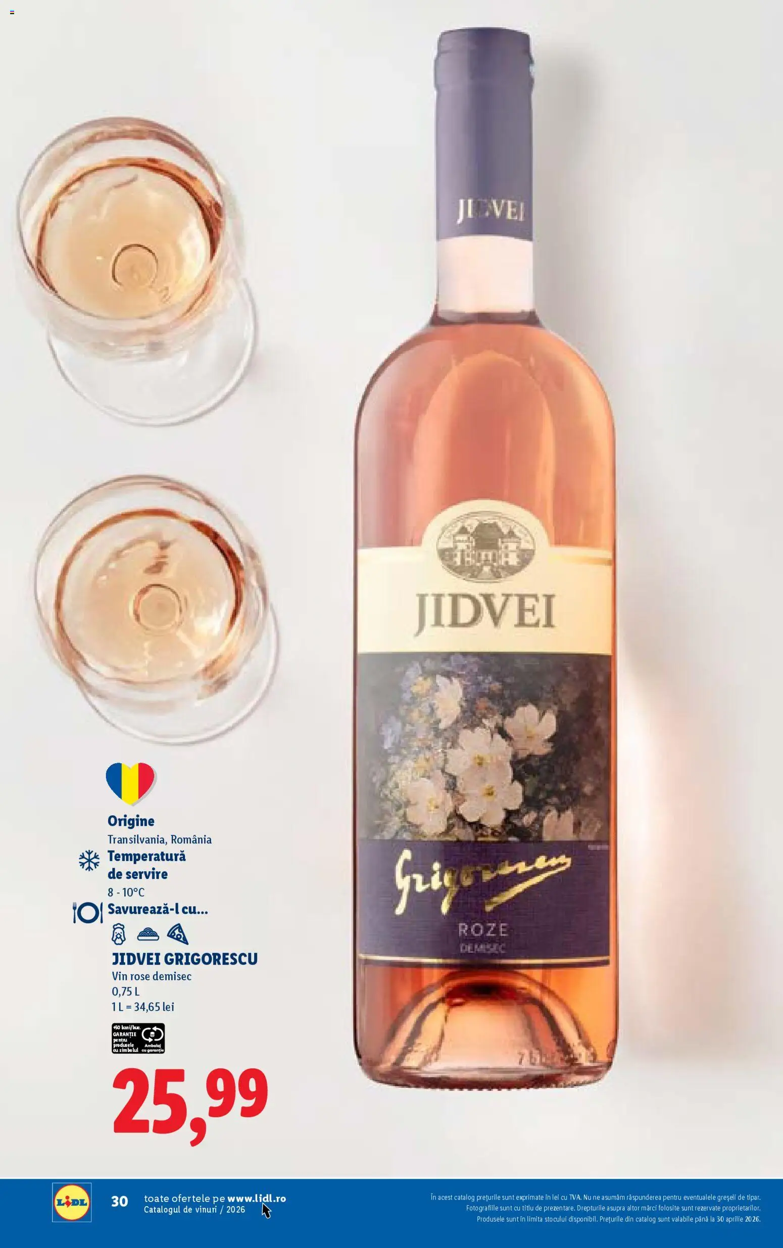 Catalog LIDL 23 Februarie - 29 Aprilie 2026 | Pagina 30 | Produse: Vin