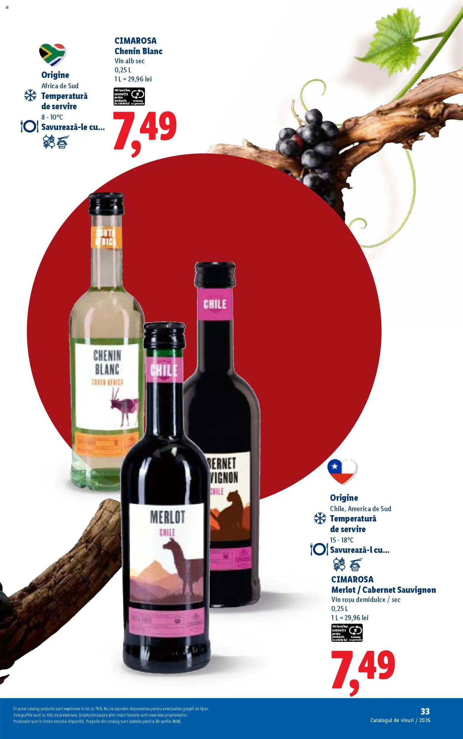 Catalog LIDL 23 Februarie - 29 Aprilie 2026 | Pagina 33 | Produse: Vin