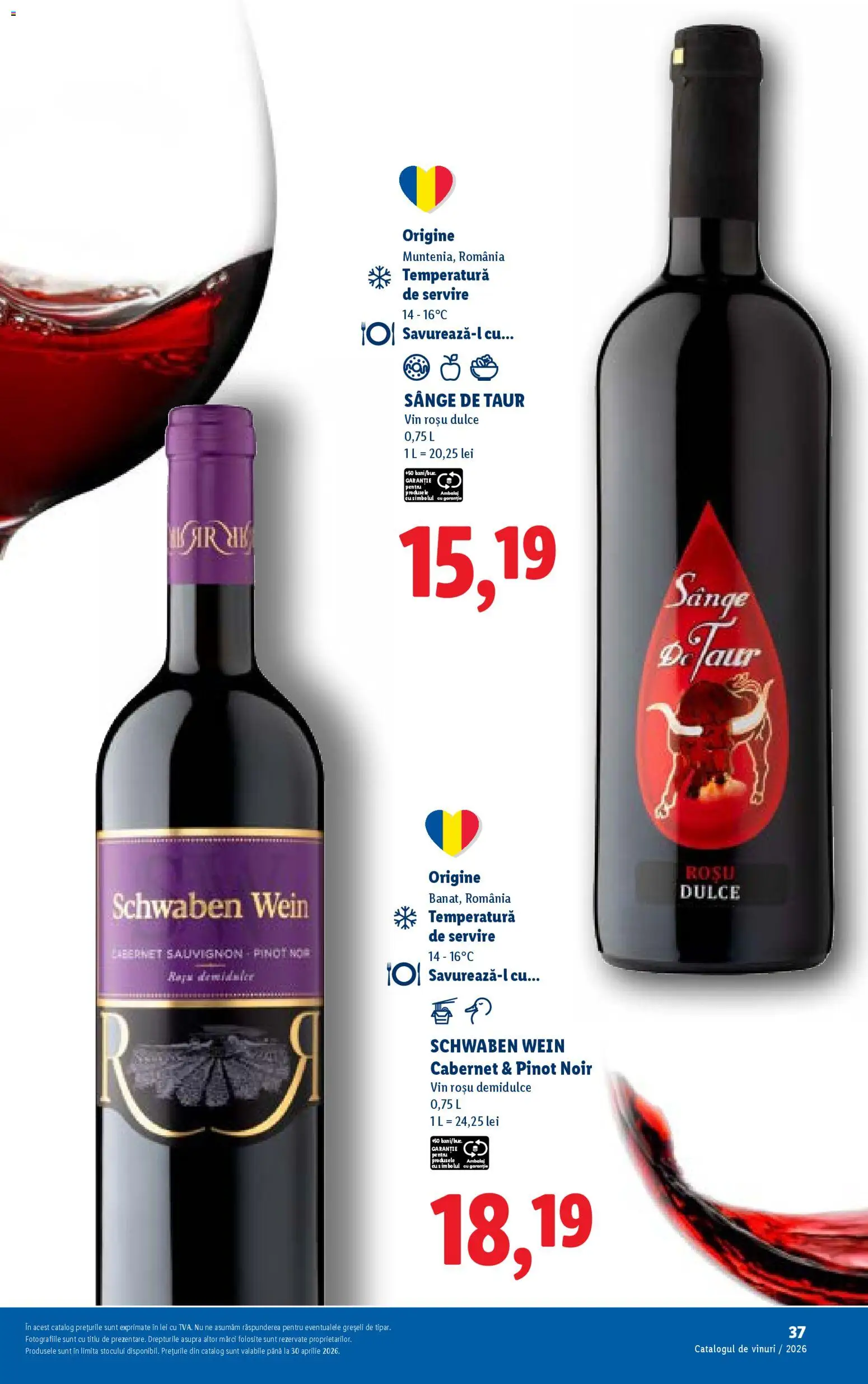 Catalog LIDL 23 Februarie - 29 Aprilie 2026 | Pagina 37 | Produse: Vin