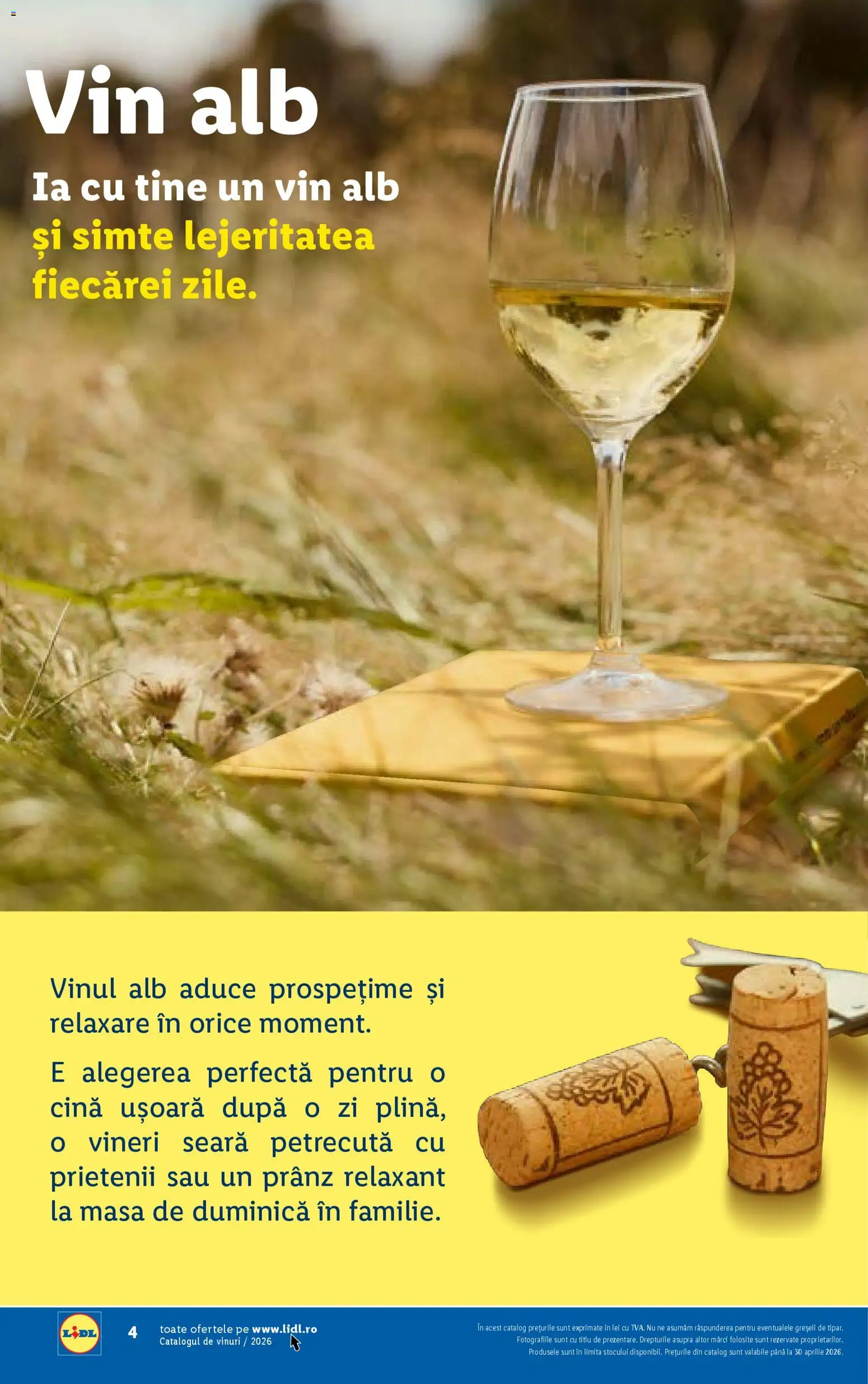 Catalog LIDL 23 Februarie - 29 Aprilie 2026 | Pagina 4 | Produse: Masă, Vin