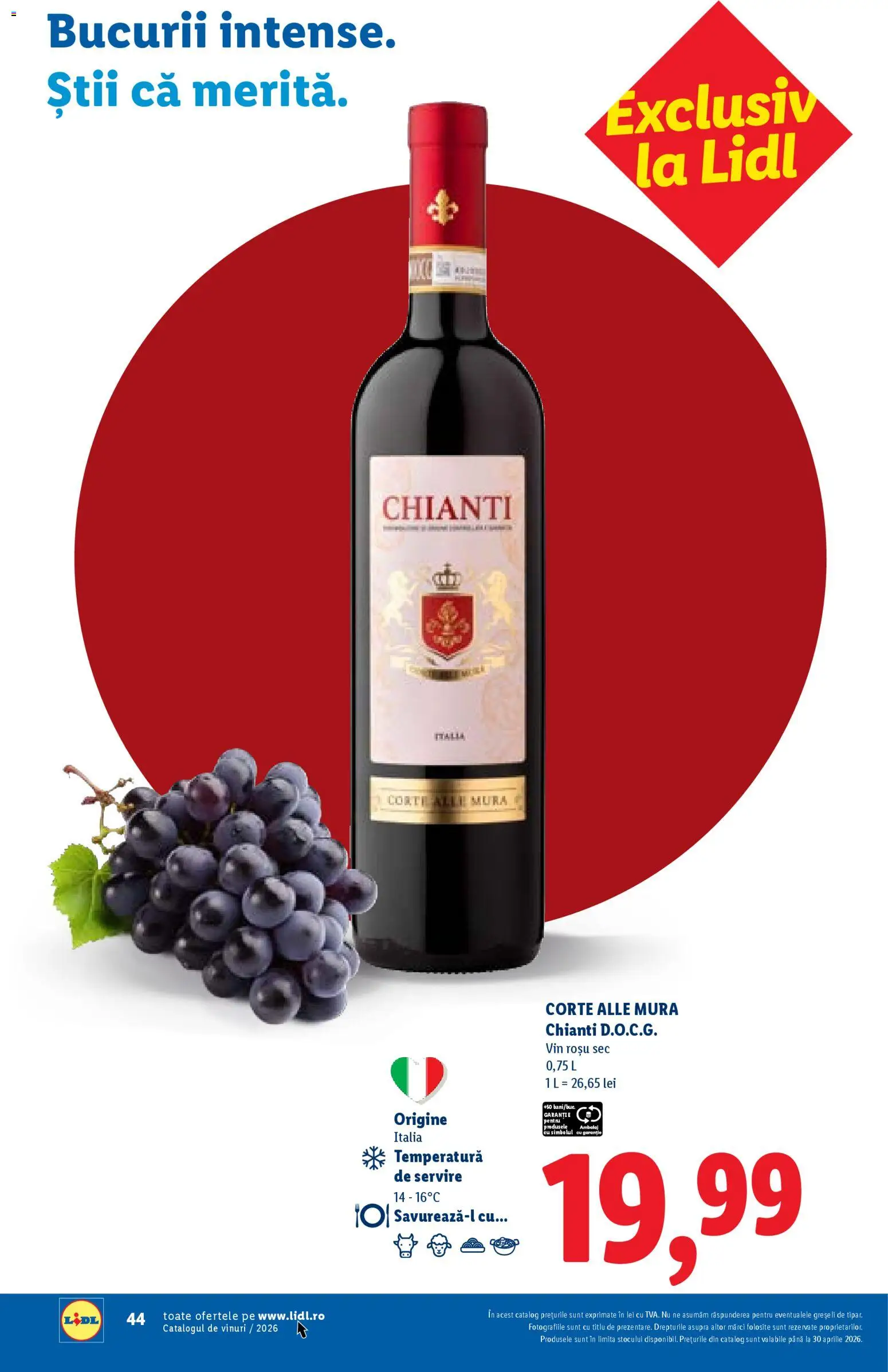 Catalog LIDL 23 Februarie - 29 Aprilie 2026 | Pagina 44 | Produse: Vin