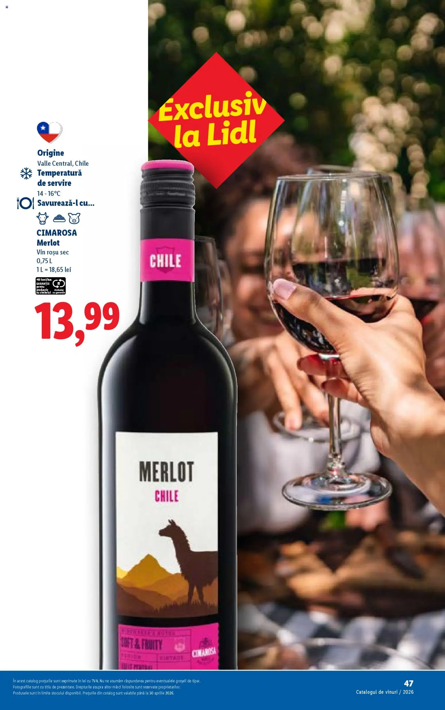 Catalog LIDL 23 Februarie - 29 Aprilie 2026 | Pagina 47 | Produse: Vin