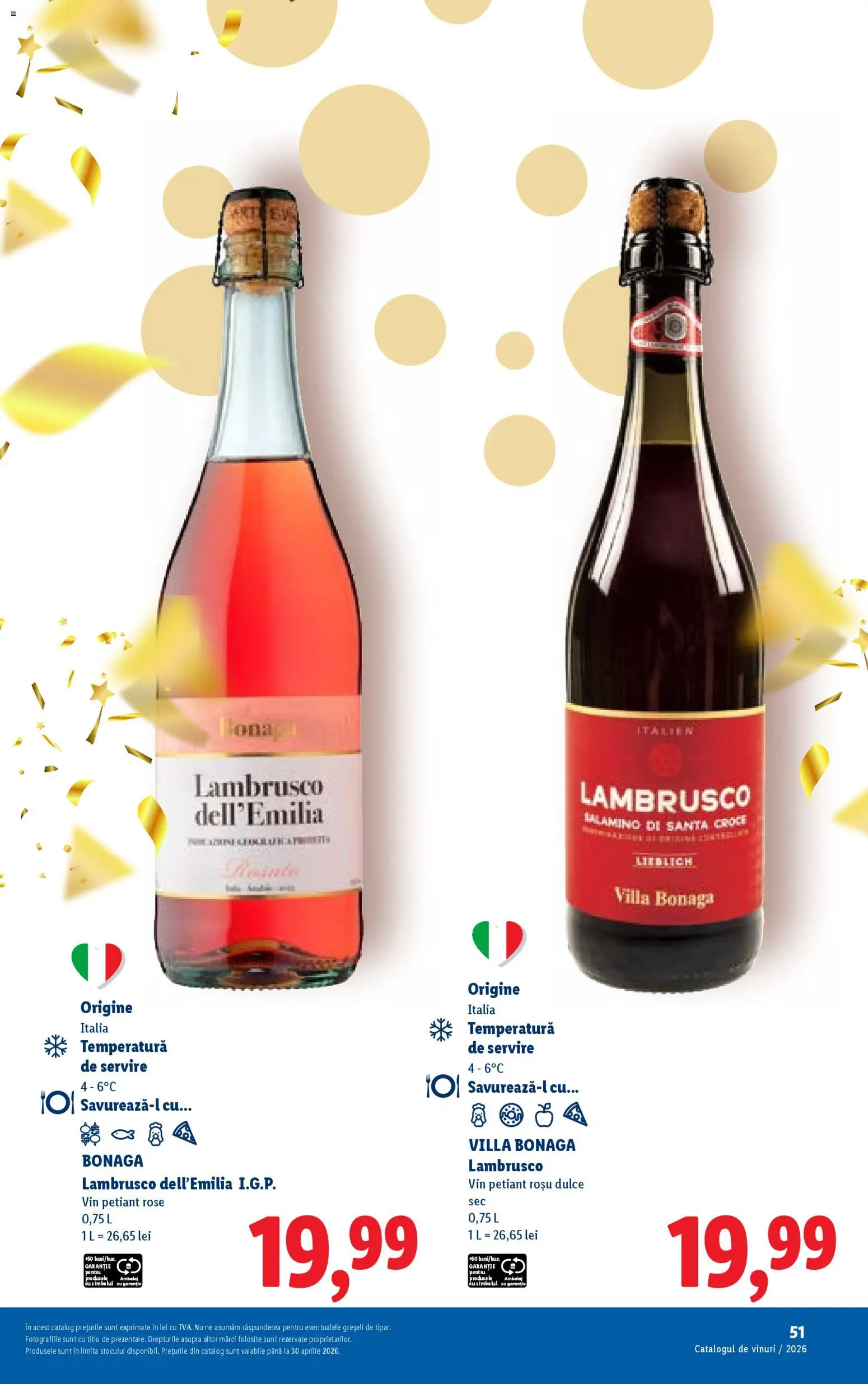 Catalog LIDL 23 Februarie - 29 Aprilie 2026 | Pagina 51 | Produse: Vin