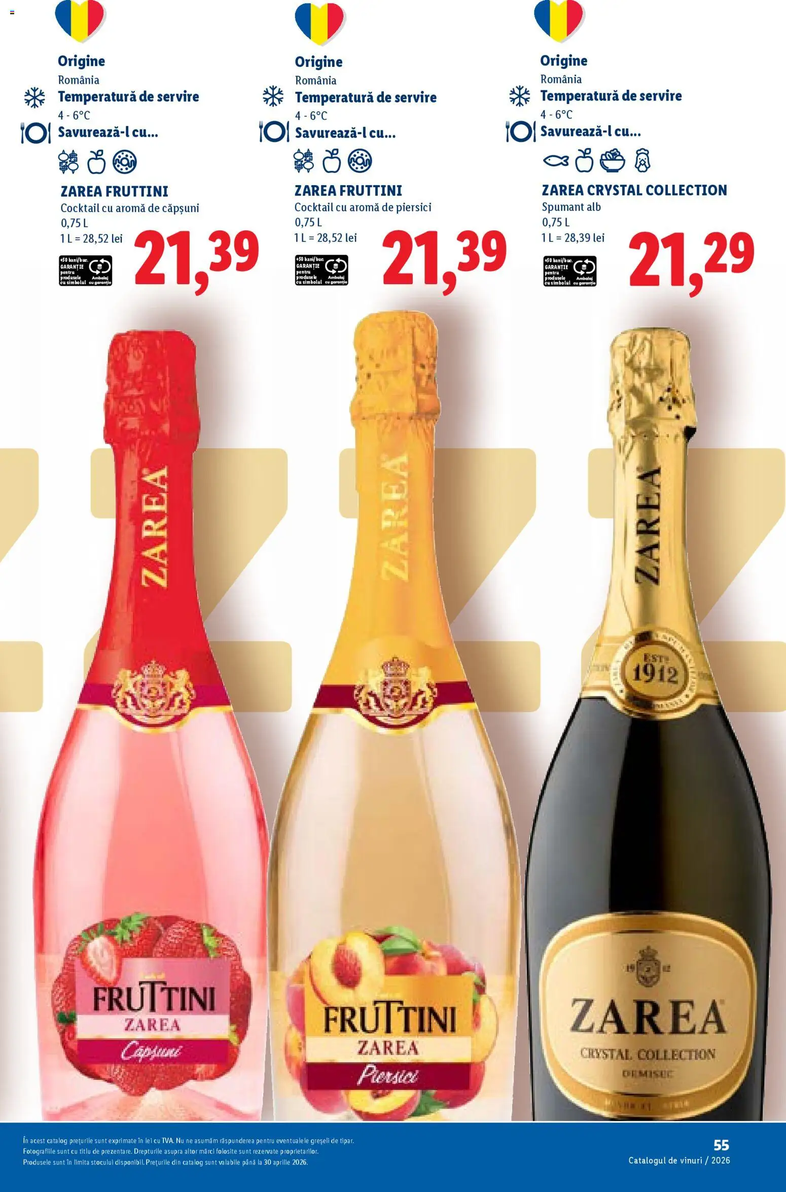 Catalog LIDL 23 Februarie - 29 Aprilie 2026 | Pagina 55 | Produse: Cocktail, Căpșuni