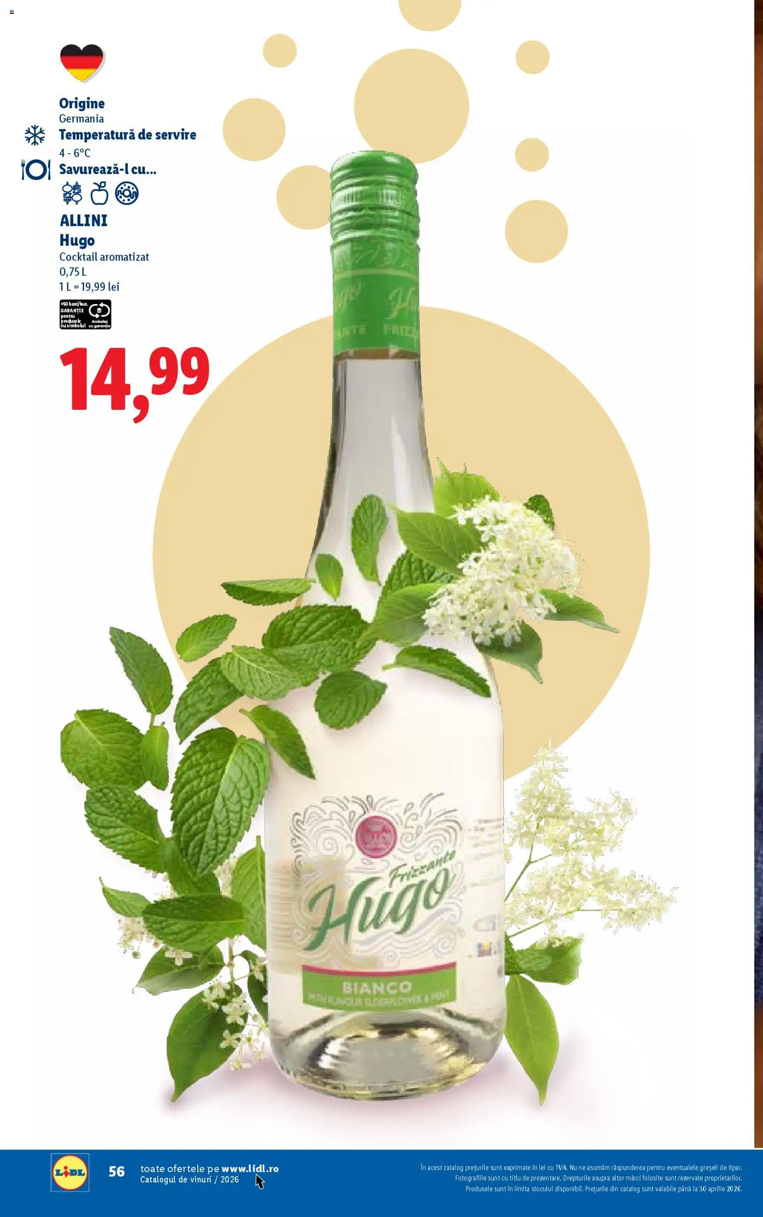 Catalog LIDL 23 Februarie - 29 Aprilie 2026 | Pagina 56 | Produse: Cocktail