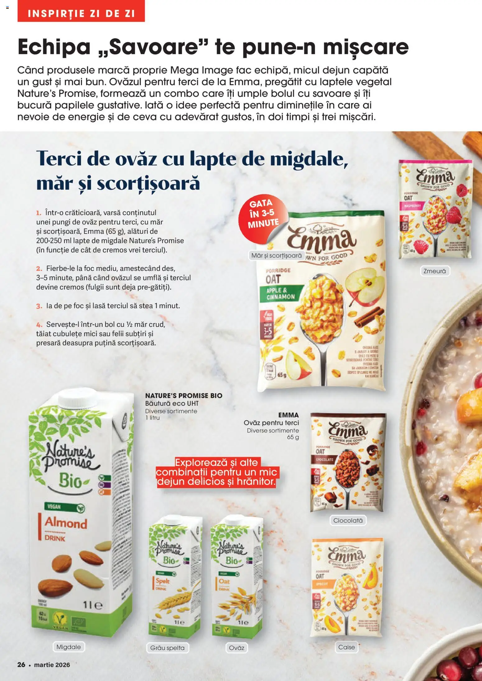 Catalog Mega Image 26 Februarie - 23 Martie 2026 | Pagina 26 | Produse: Bol, Mici, Migdale, Ciocolată