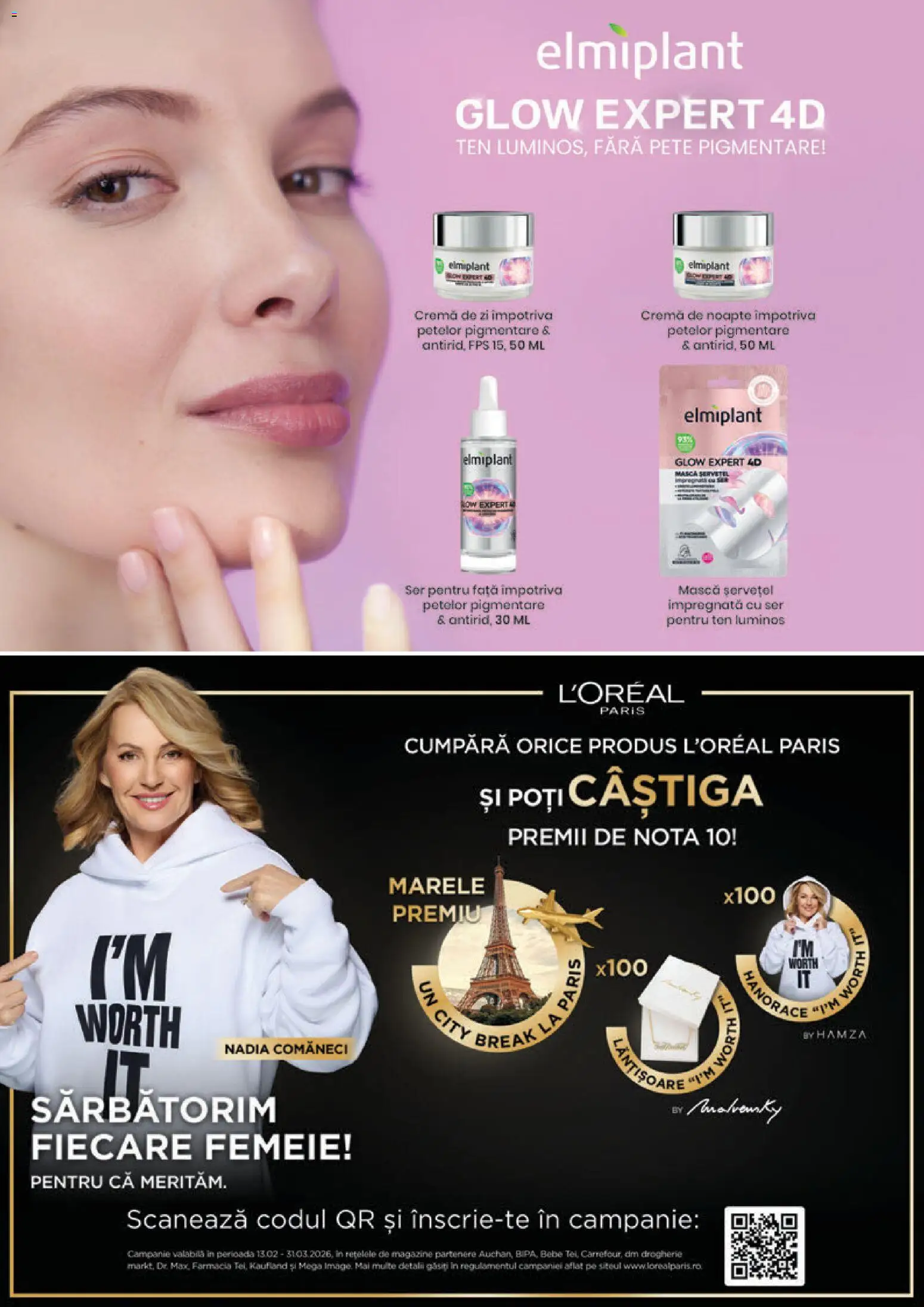 Catalog Mega Image 26 Februarie - 23 Martie 2026 | Pagina 40 | Produse: Cremă de zi, Cremă de noapte, Cremă