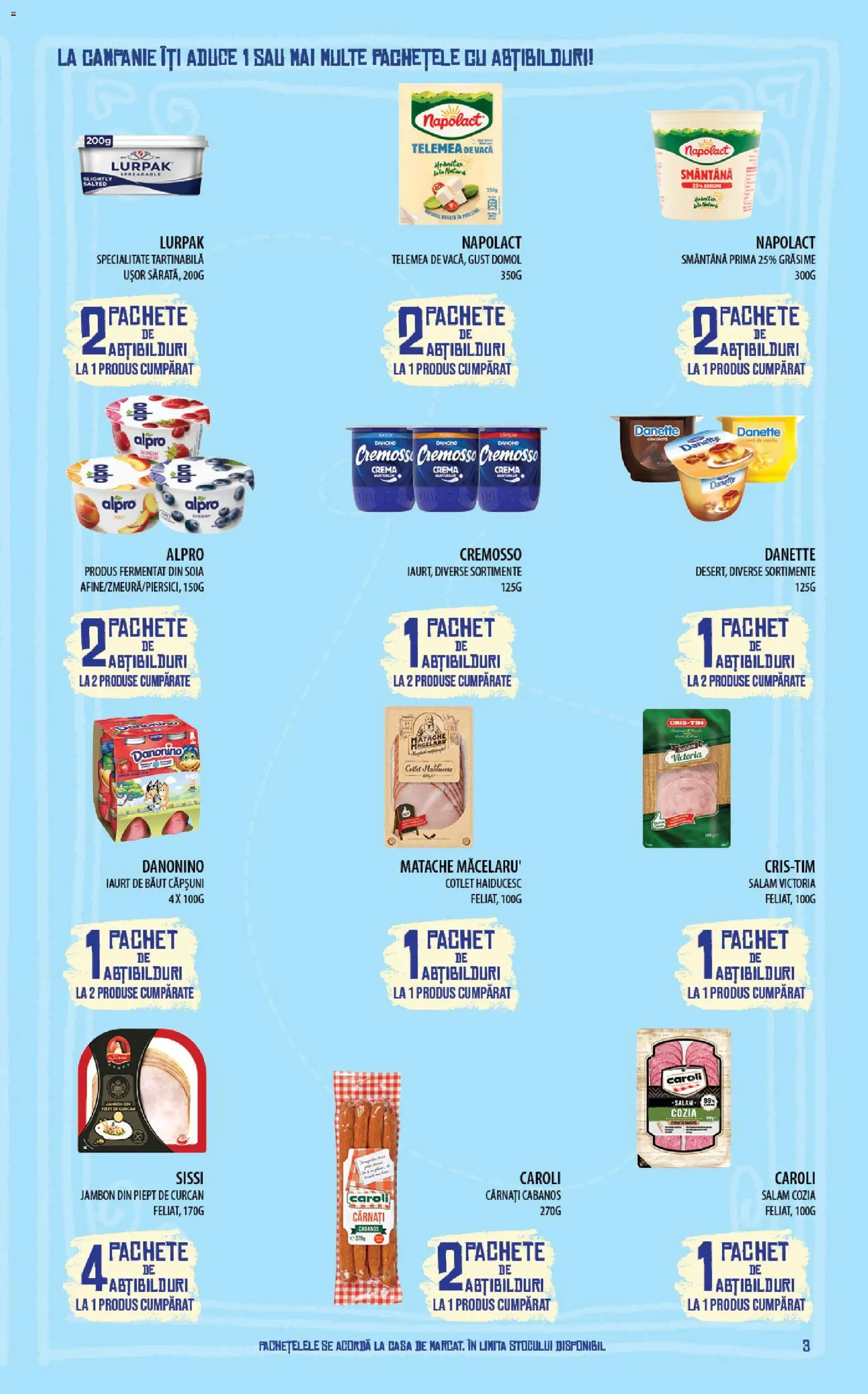 Catalog Mega Image 26 Februarie - 10 Martie 2026 | Pagina 3 | Produse: Kalem ucu, Căpșuni, Smântână, Cârnați