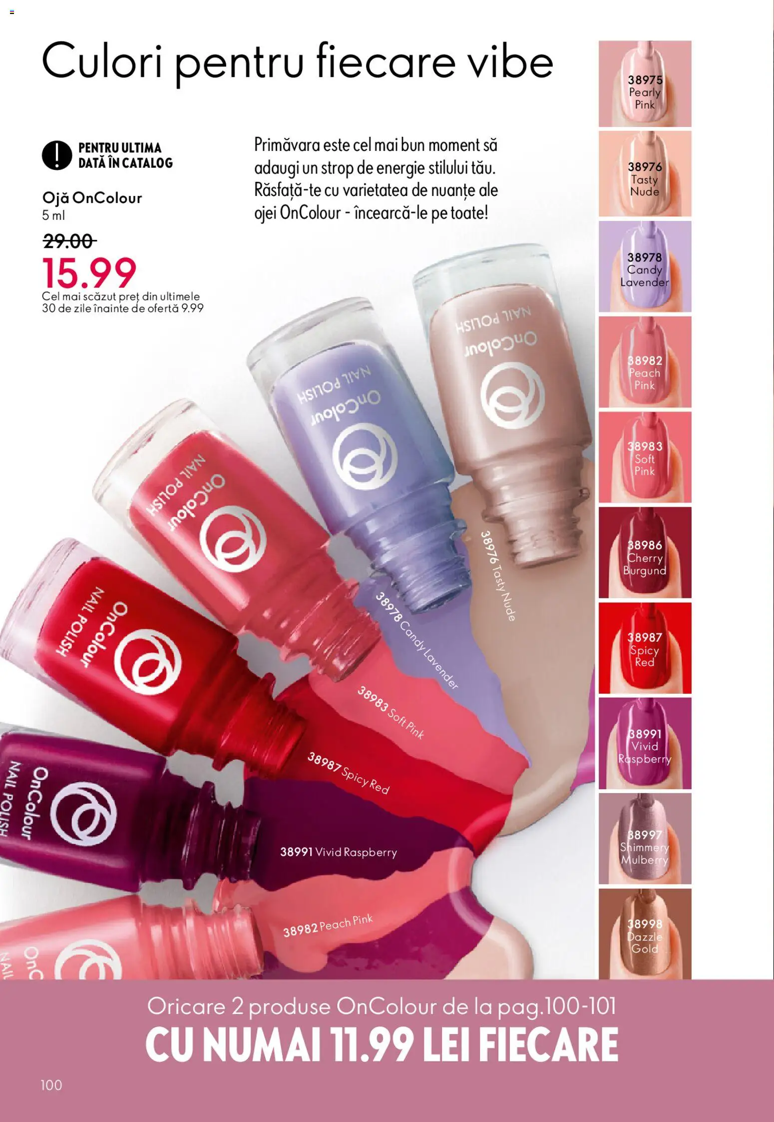Catalog Oriflame 25 Martie - 13 Aprilie 2026 | Pagina 100 | Produse: Ojă
