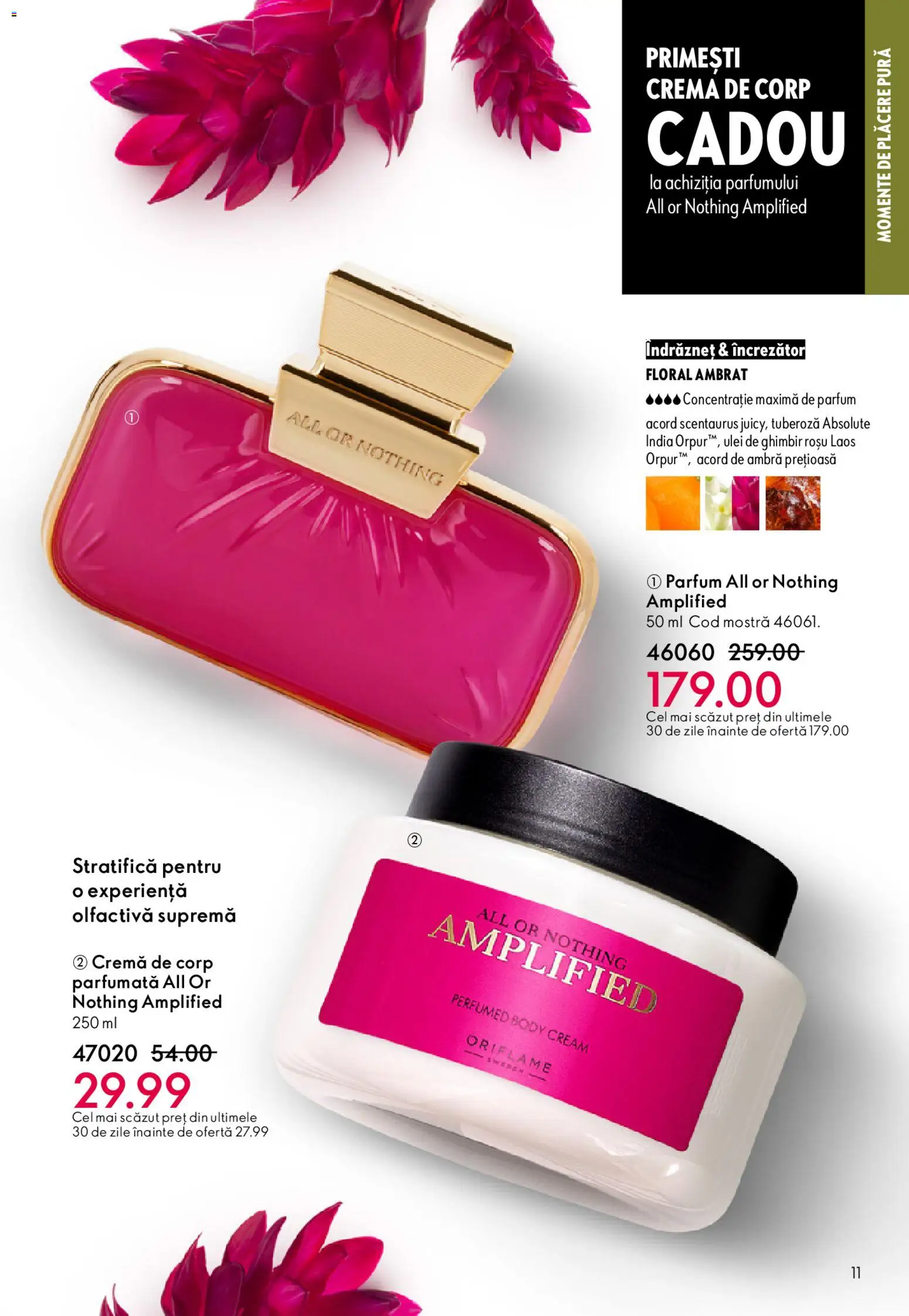 Catalog Oriflame 25 Martie - 13 Aprilie 2026 | Pagina 11 | Produse: Parfum, Cremă, Ulei, Cremă de corp
