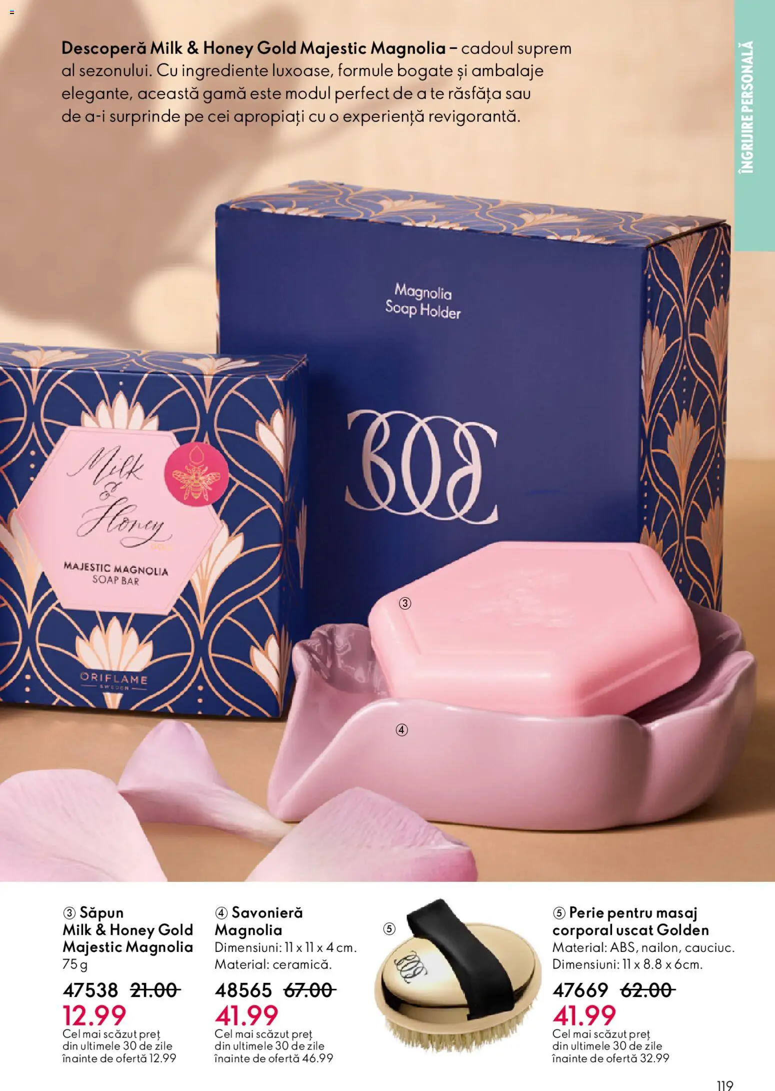 Catalog Oriflame 25 Martie - 13 Aprilie 2026 | Pagina 119 | Produse: Perie, Săpun