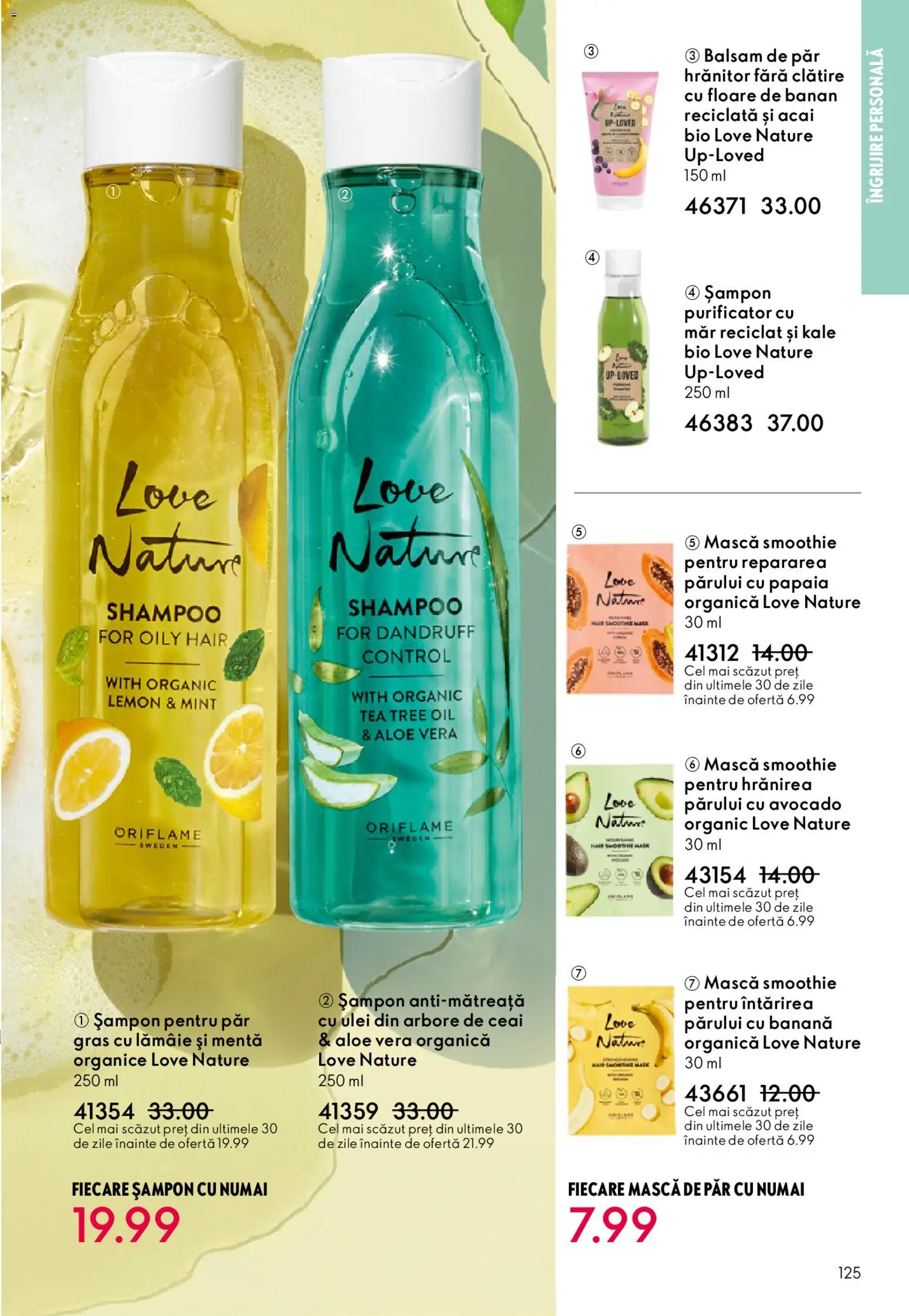Catalog Oriflame 25 Martie - 13 Aprilie 2026 | Pagina 125 | Produse: Şerit ödül, Mască de păr, Avocado, Smoothie