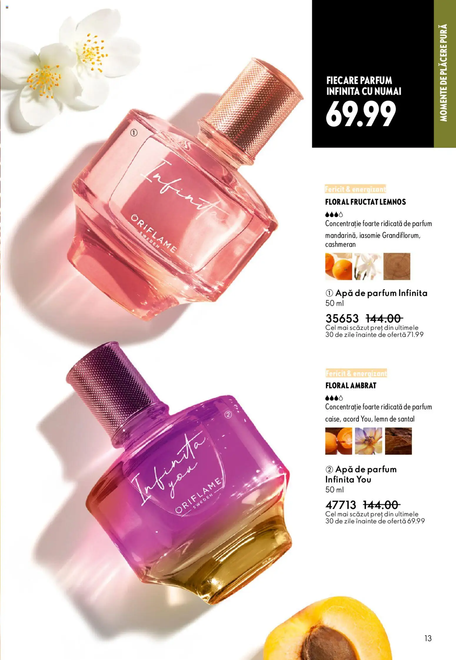 Catalog Oriflame 25 Martie - 13 Aprilie 2026 | Pagina 13 | Produse: Apă de parfum, Parfum, Apă