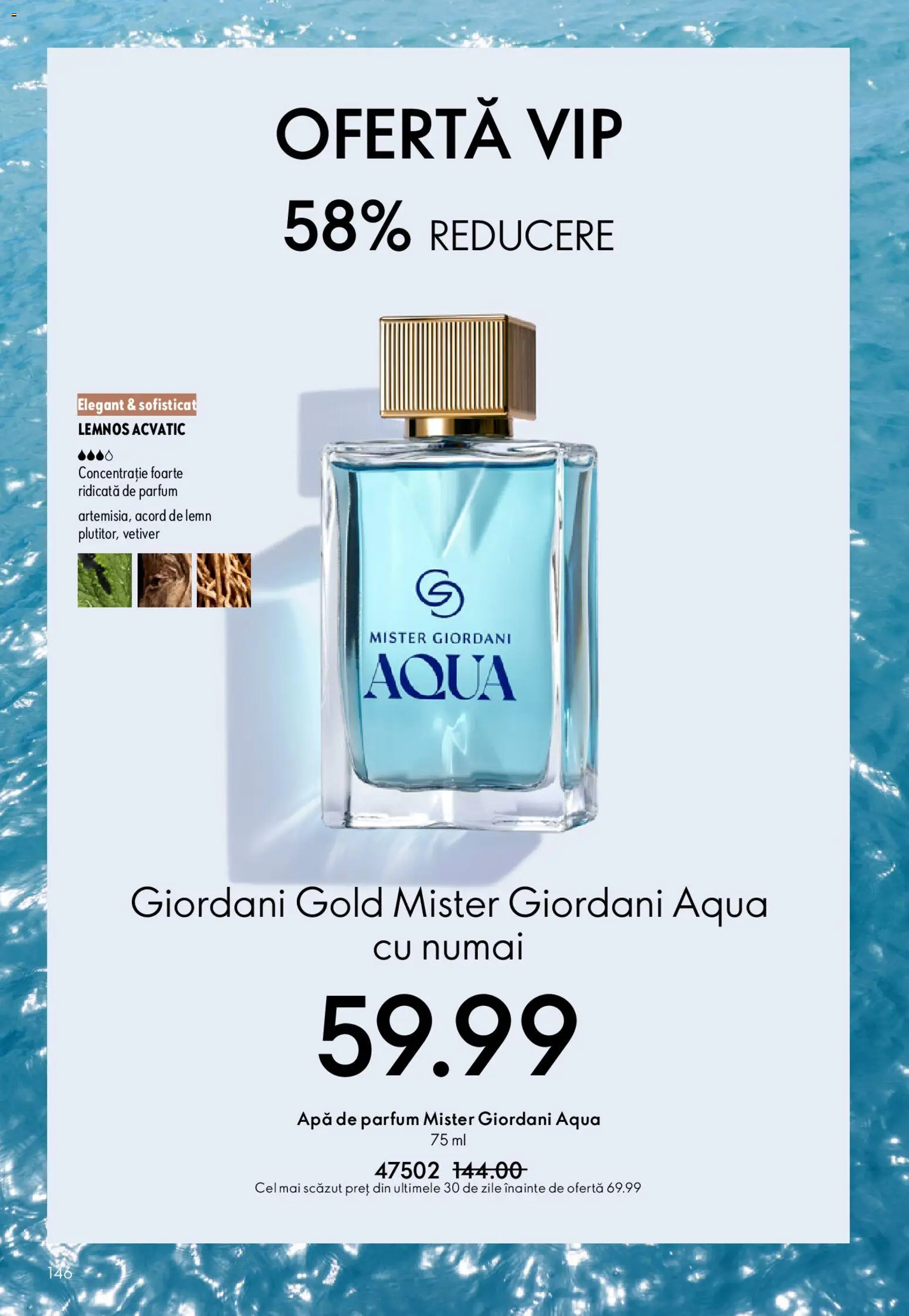 Catalog Oriflame 25 Martie - 13 Aprilie 2026 | Pagina 146 | Produse: Apă de parfum, Parfum, Apă