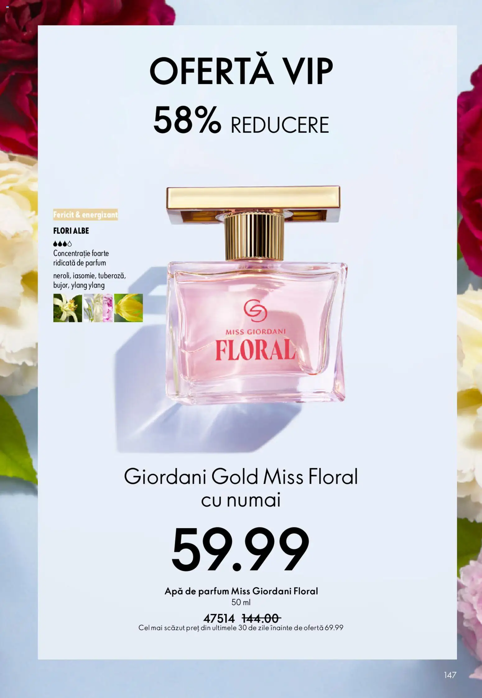 Catalog Oriflame 25 Martie - 13 Aprilie 2026 | Pagina 147 | Produse: Apă de parfum, Parfum, Apă
