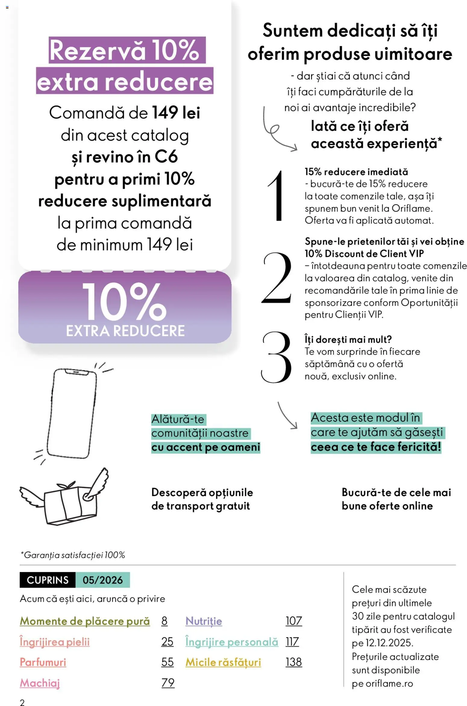 Catalog Oriflame 25 Martie - 13 Aprilie 2026 | Pagina 2 | Produse: Machiaj