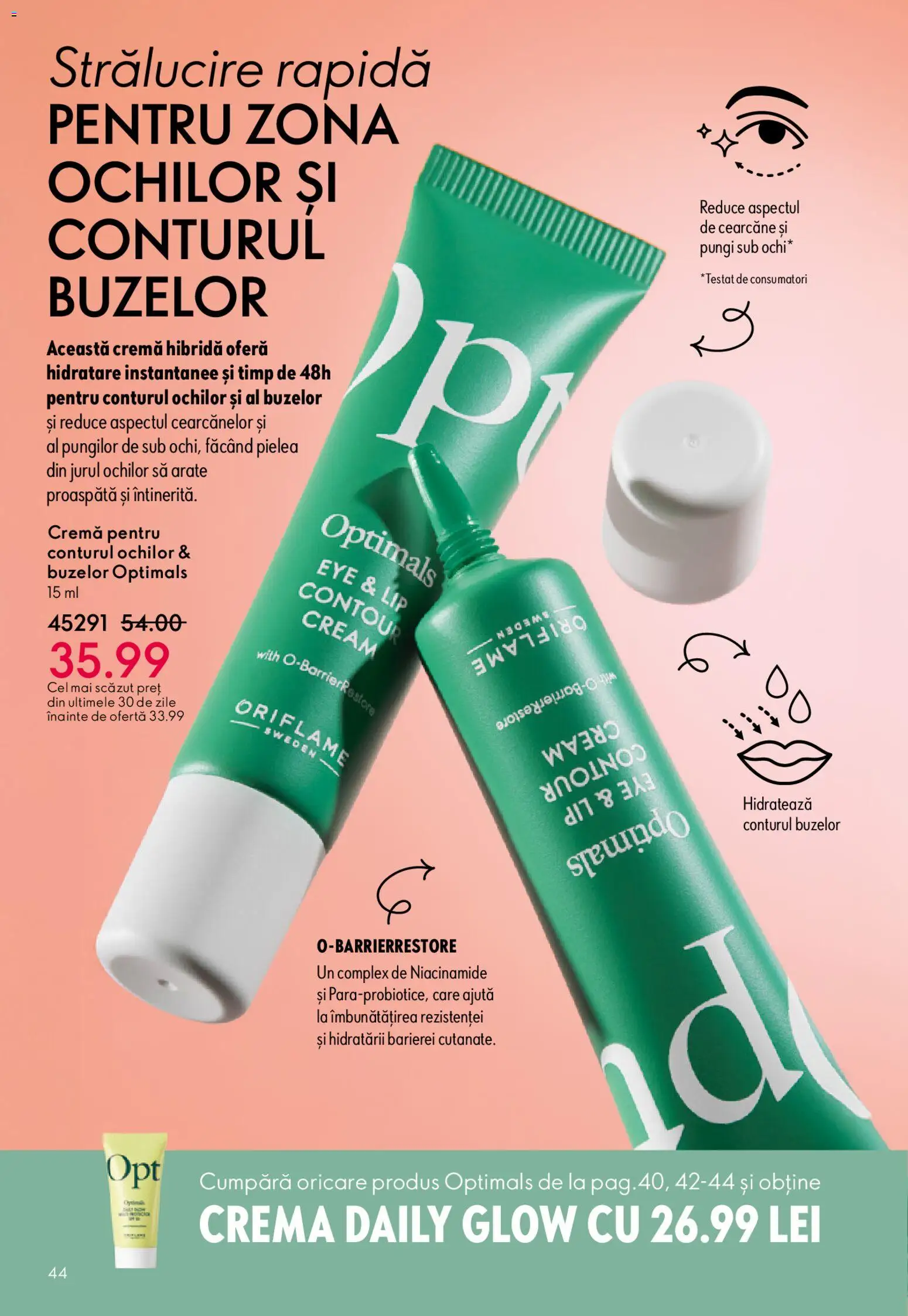 Catalog Oriflame 25 Martie - 13 Aprilie 2026 | Pagina 44 | Produse: Cremă