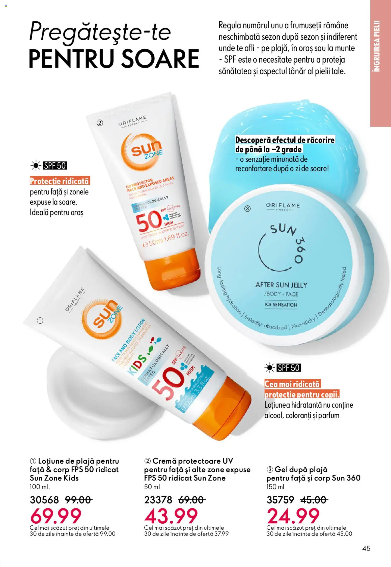 Catalog Oriflame 25 Martie - 13 Aprilie 2026 | Pagina 45 | Produse: Body, Parfum, Cremă, Rom