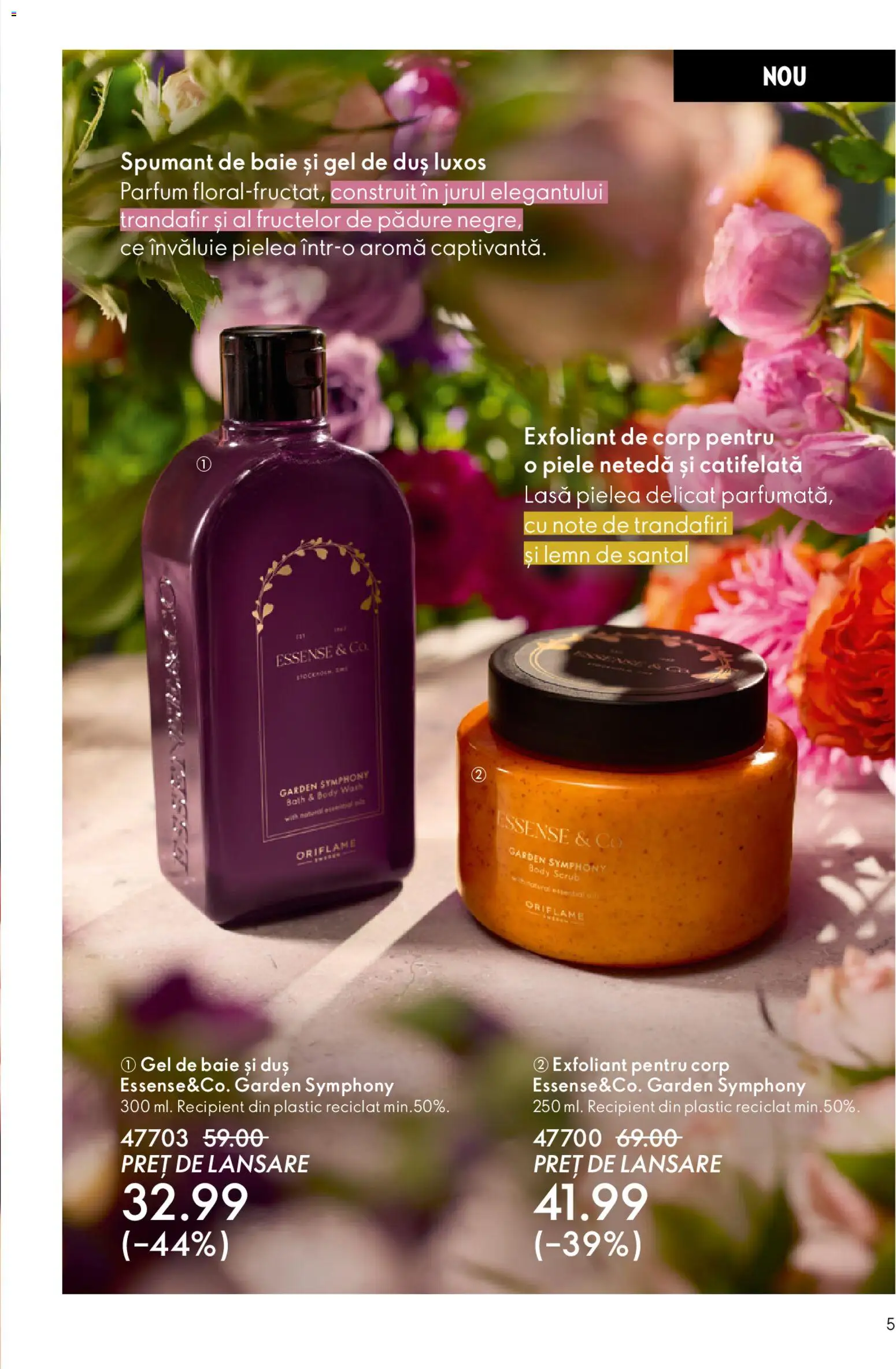 Catalog Oriflame 25 Martie - 13 Aprilie 2026 | Pagina 5 | Produse: Scrub, Trandafir, Duș, Parfum