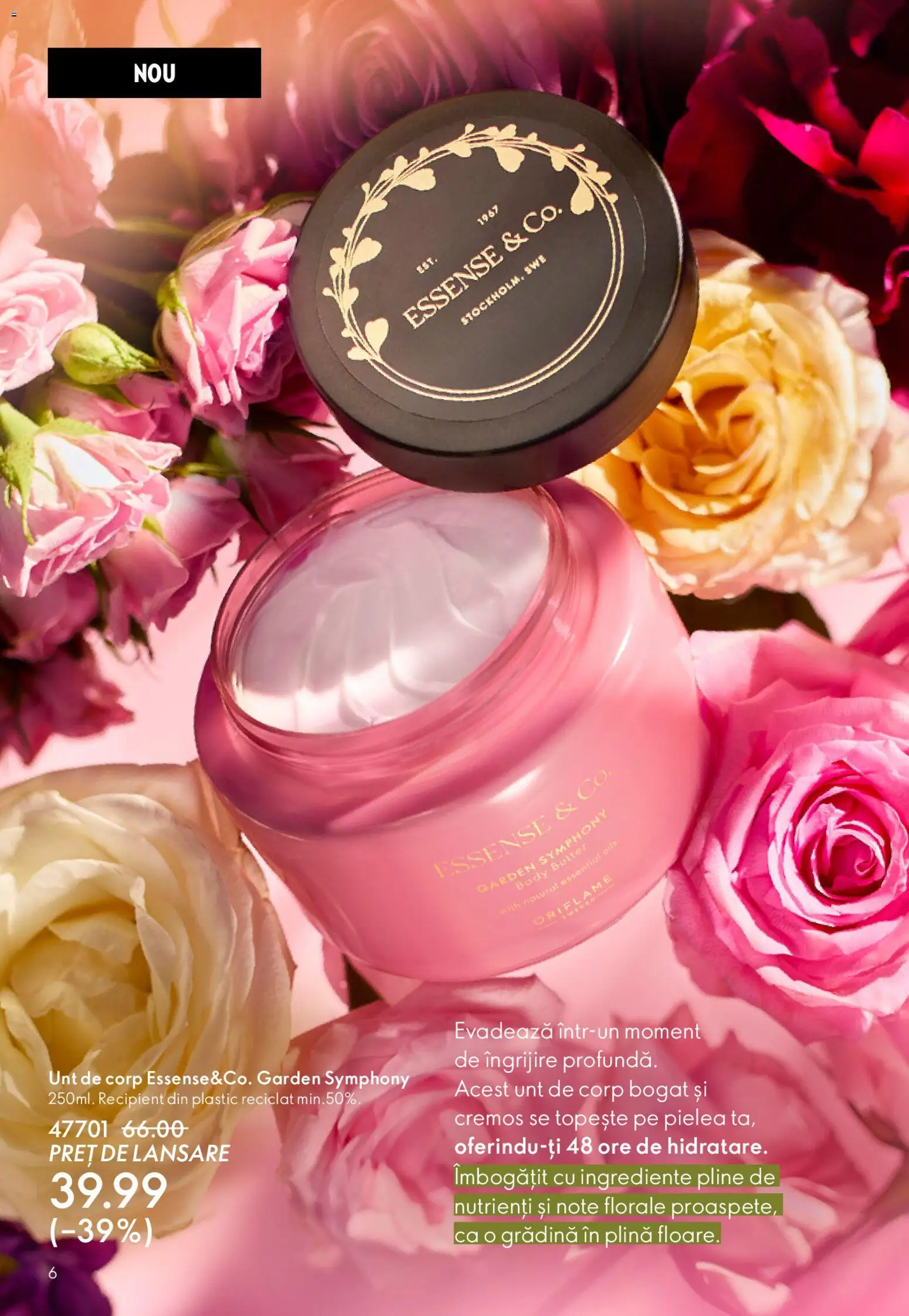 Catalog Oriflame 25 Martie - 13 Aprilie 2026 | Pagina 6 | Produse: Unt de corp, Body, Unt