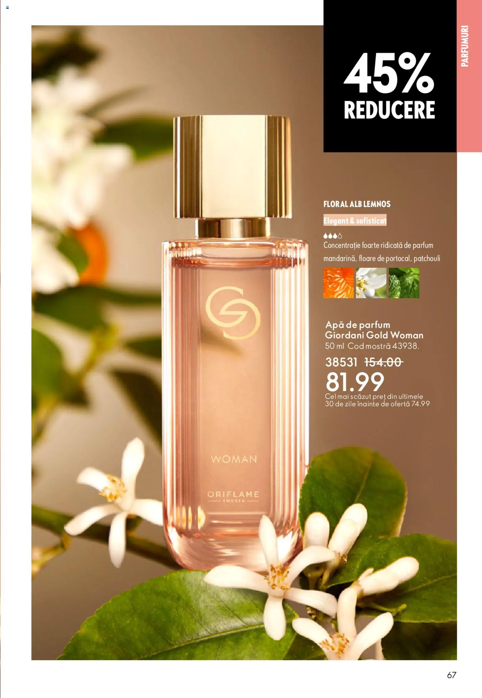Catalog Oriflame 25 Martie - 13 Aprilie 2026 | Pagina 67 | Produse: Apă de parfum, Parfum, Apă
