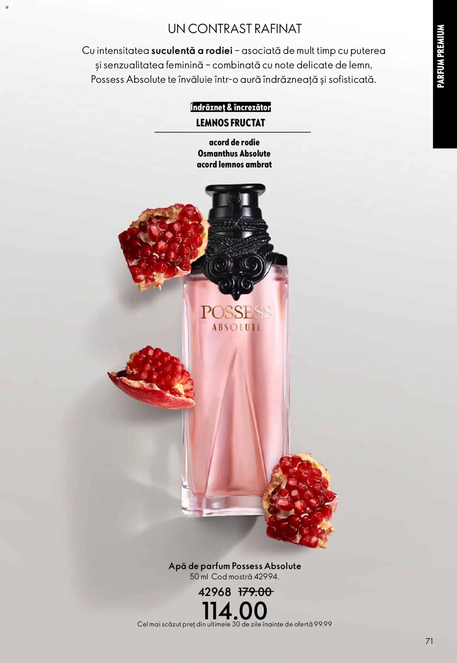Catalog Oriflame 25 Martie - 13 Aprilie 2026 | Pagina 71 | Produse: Apă de parfum, Parfum, Apă