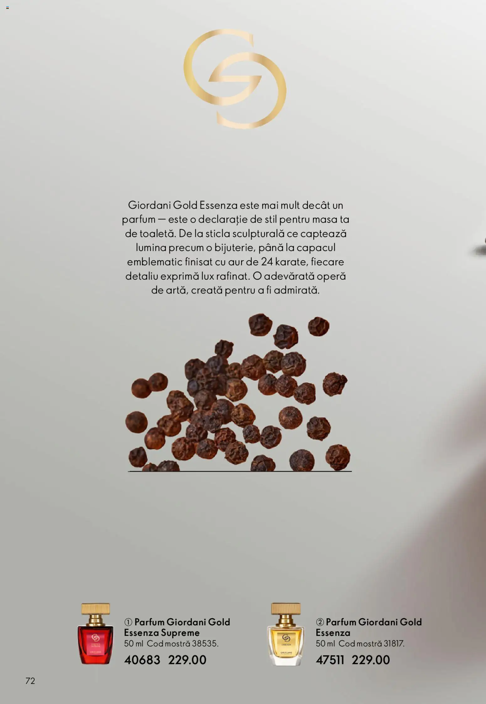 Catalog Oriflame 25 Martie - 13 Aprilie 2026 | Pagina 72 | Produse: Tavuk suyu, Masă, Parfum