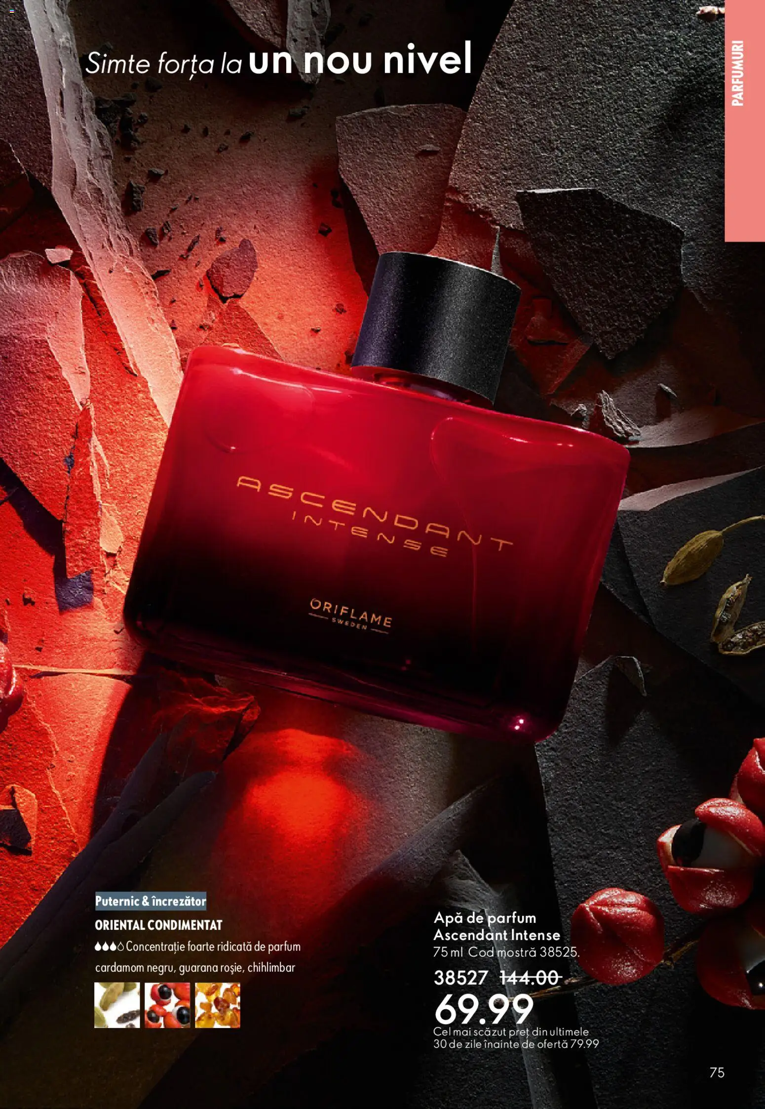 Catalog Oriflame 25 Martie - 13 Aprilie 2026 | Pagina 75 | Produse: Apă de parfum, Parfum, Apă