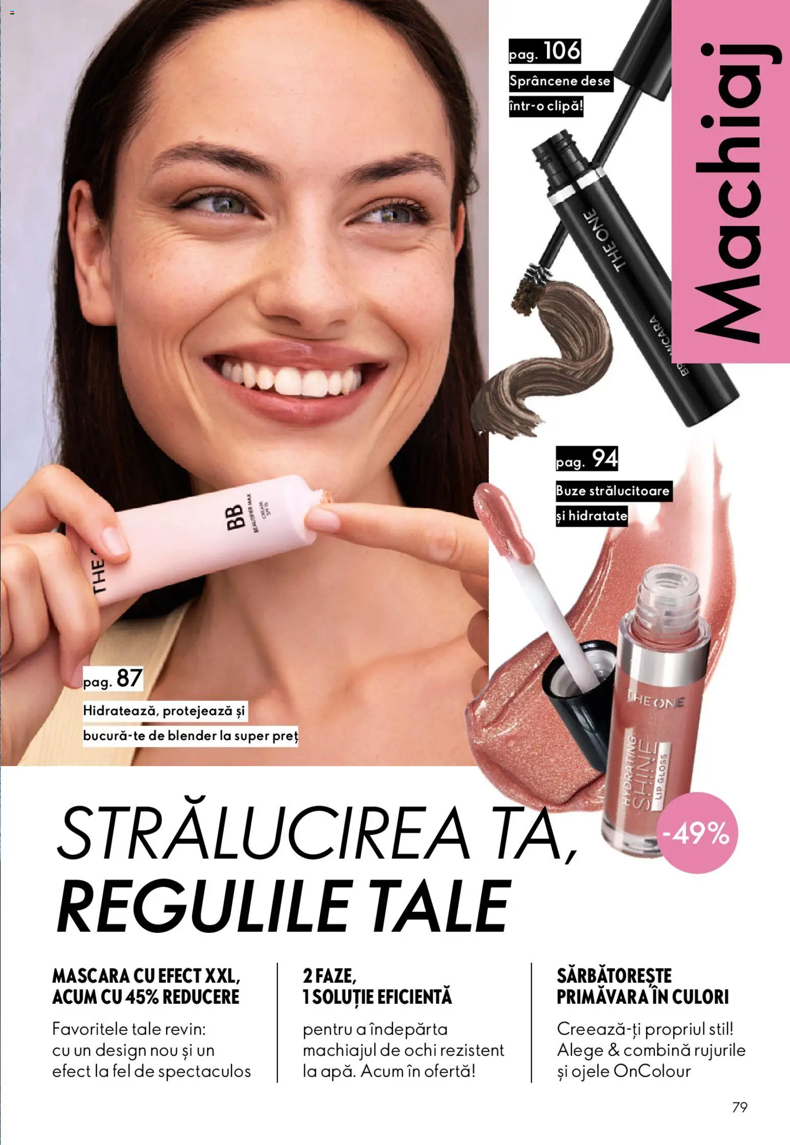 Catalog Oriflame 25 Martie - 13 Aprilie 2026 | Pagina 79 | Produse: Blender, Machiaj, Mascara