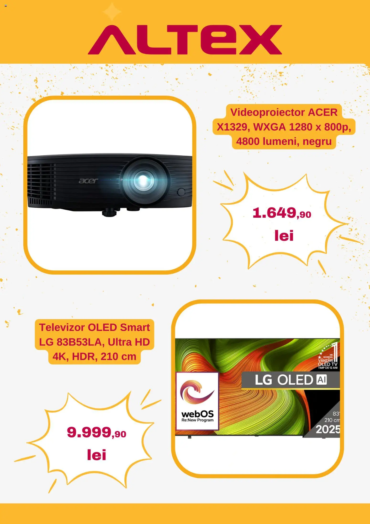 Catalog Altex 26 Februarie - 3 Martie 2026 | Pagina 3 | Produse: Televizor