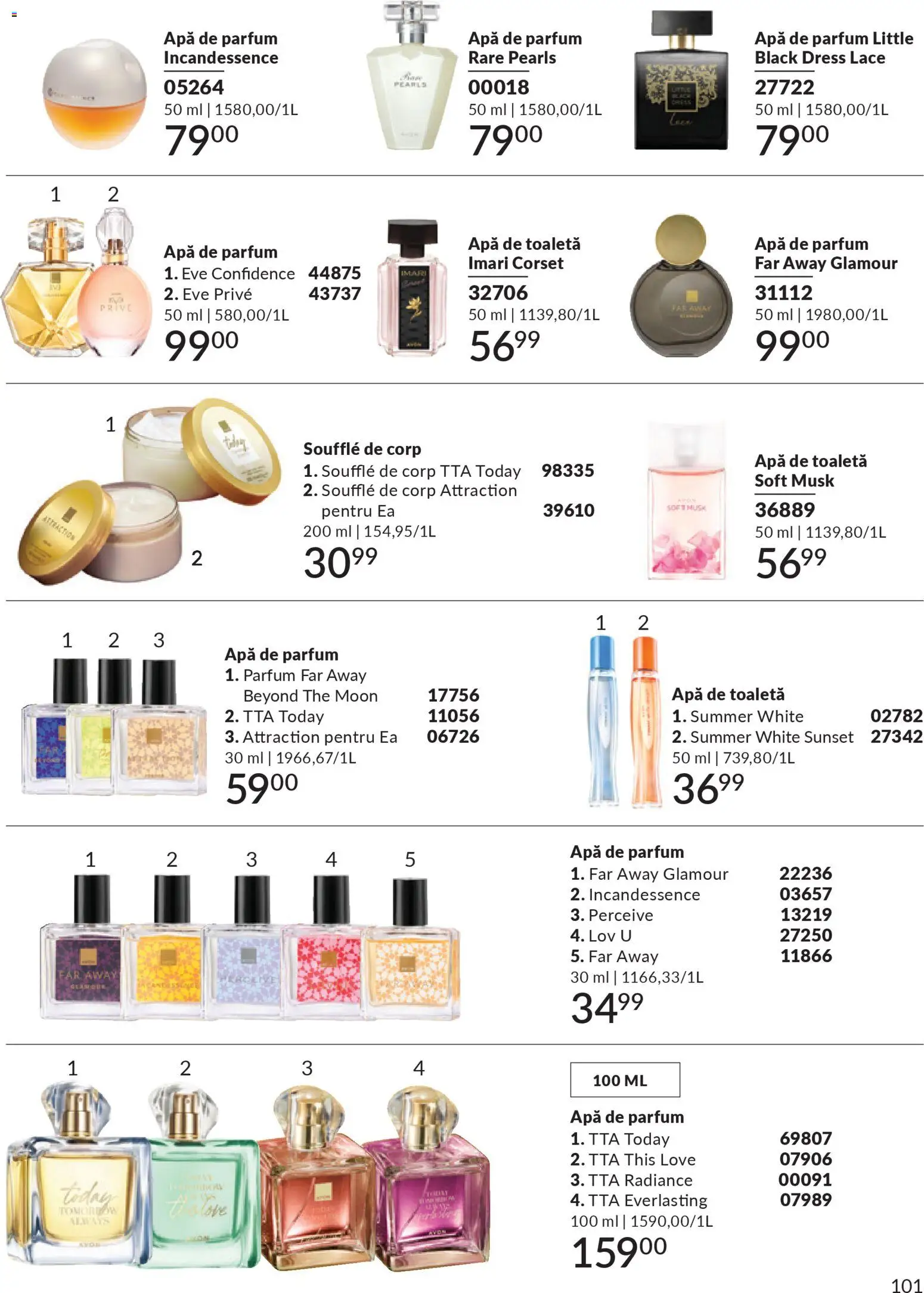 Catalog Avon 1 - 30 Martie 2026 | Pagina 103 | Produse: Body, Toaletă, Parfum, Apă