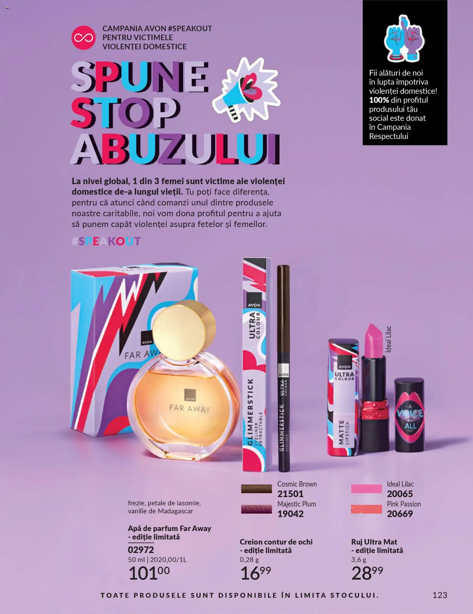 Catalog Avon 1 - 30 Martie 2026 | Pagina 125 | Produse: Apă de parfum, Parfum, Ruj, Apă