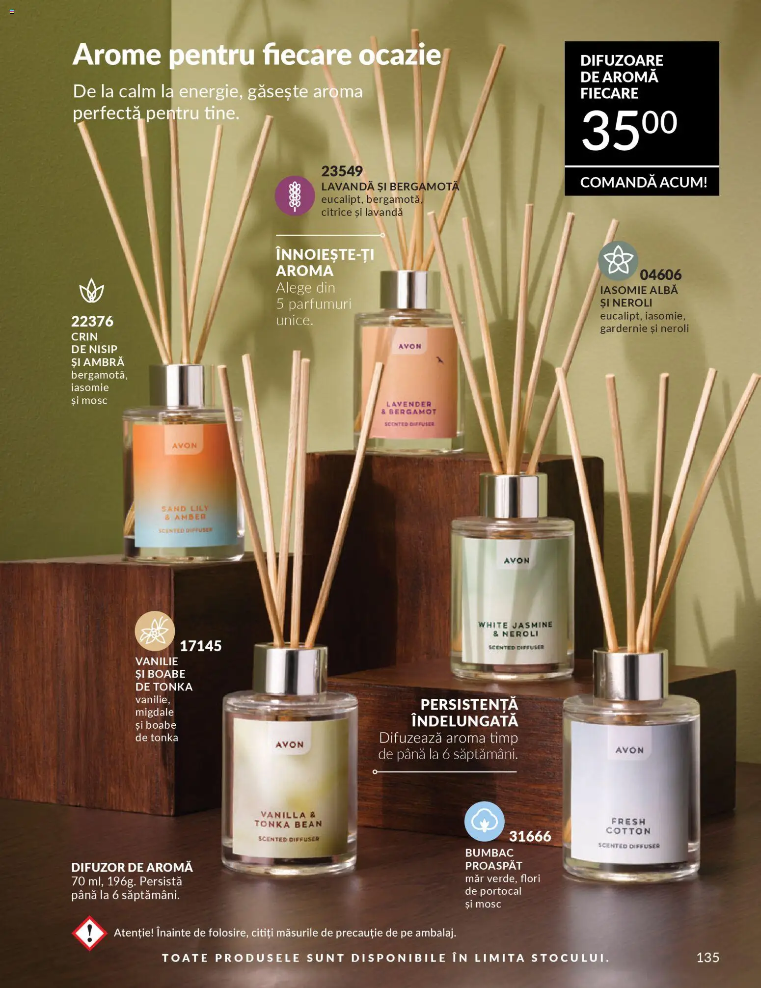 Catalog Avon 1 - 30 Martie 2026 | Pagina 137 | Produse: Difuzor, Migdale