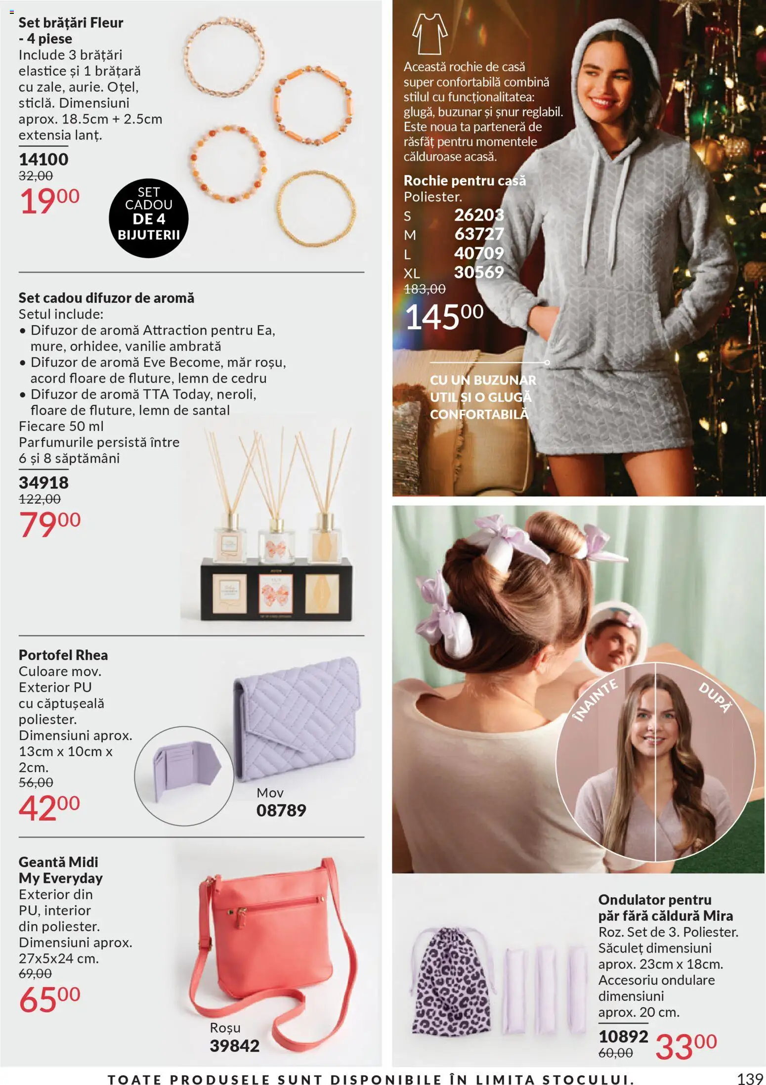 Catalog Avon 1 - 30 Martie 2026 | Pagina 141 | Produse: Portofel, Rochie, Difuzor, Brățară