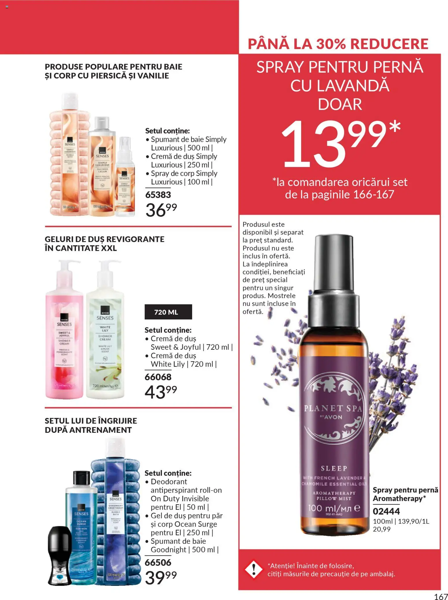 Catalog Avon 1 - 30 Martie 2026 | Pagina 169 | Produse: Duș, Cremă, Gel de duș, Antiperspirant