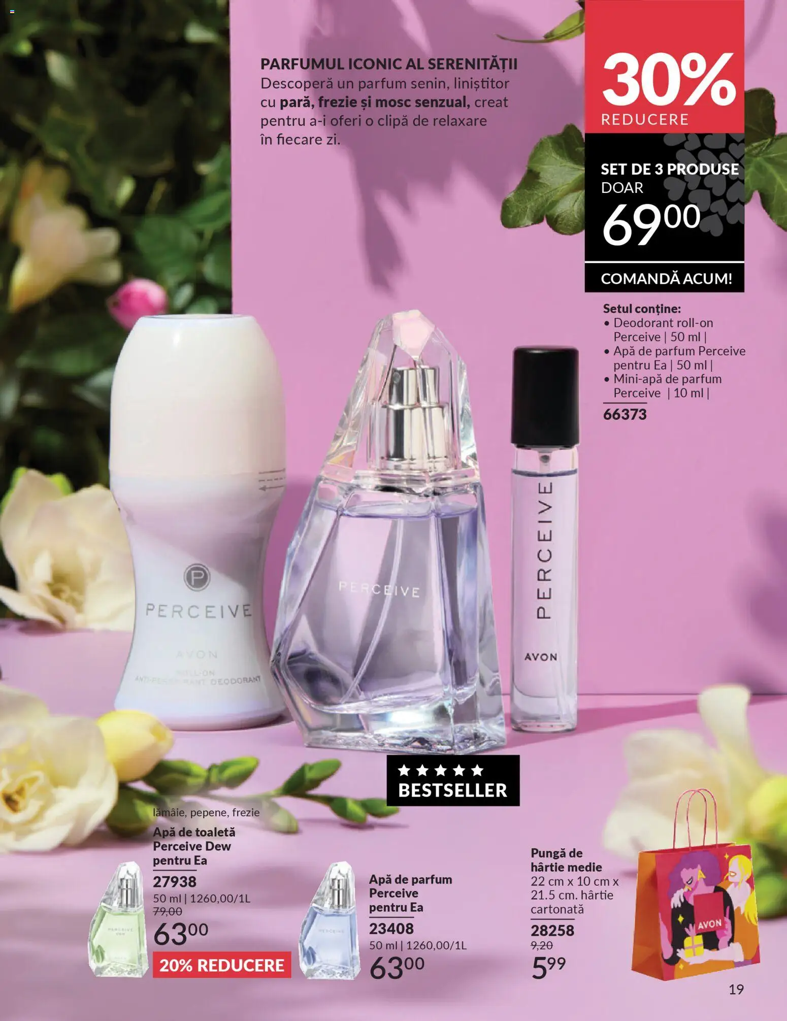 Catalog Avon 1 - 30 Martie 2026 | Pagina 21 | Produse: Pungă, Toaletă, Parfum, Deodorant