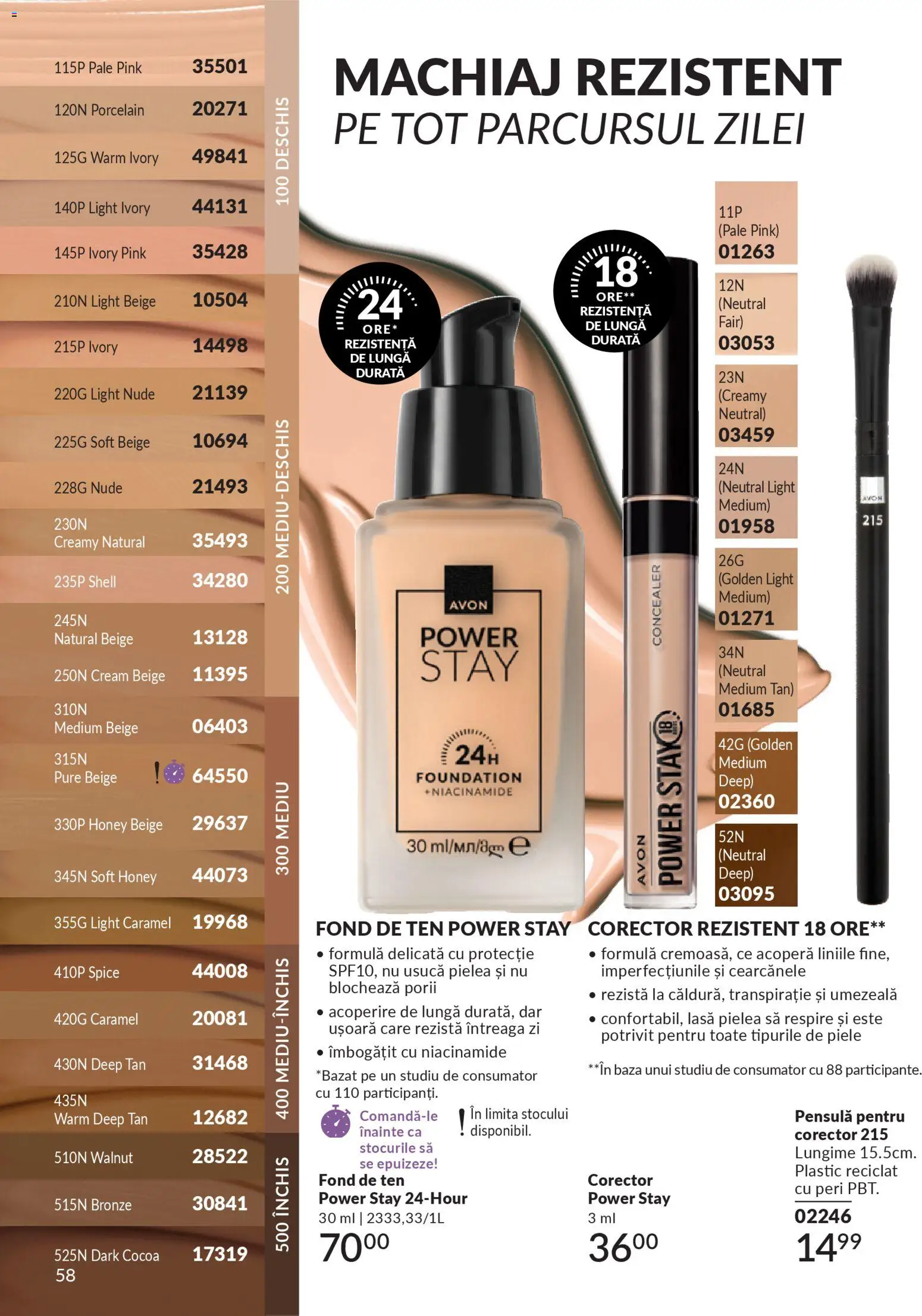 Catalog Avon 1 - 30 Martie 2026 | Pagina 60 | Produse: Fond de ten, Machiaj, Concealer